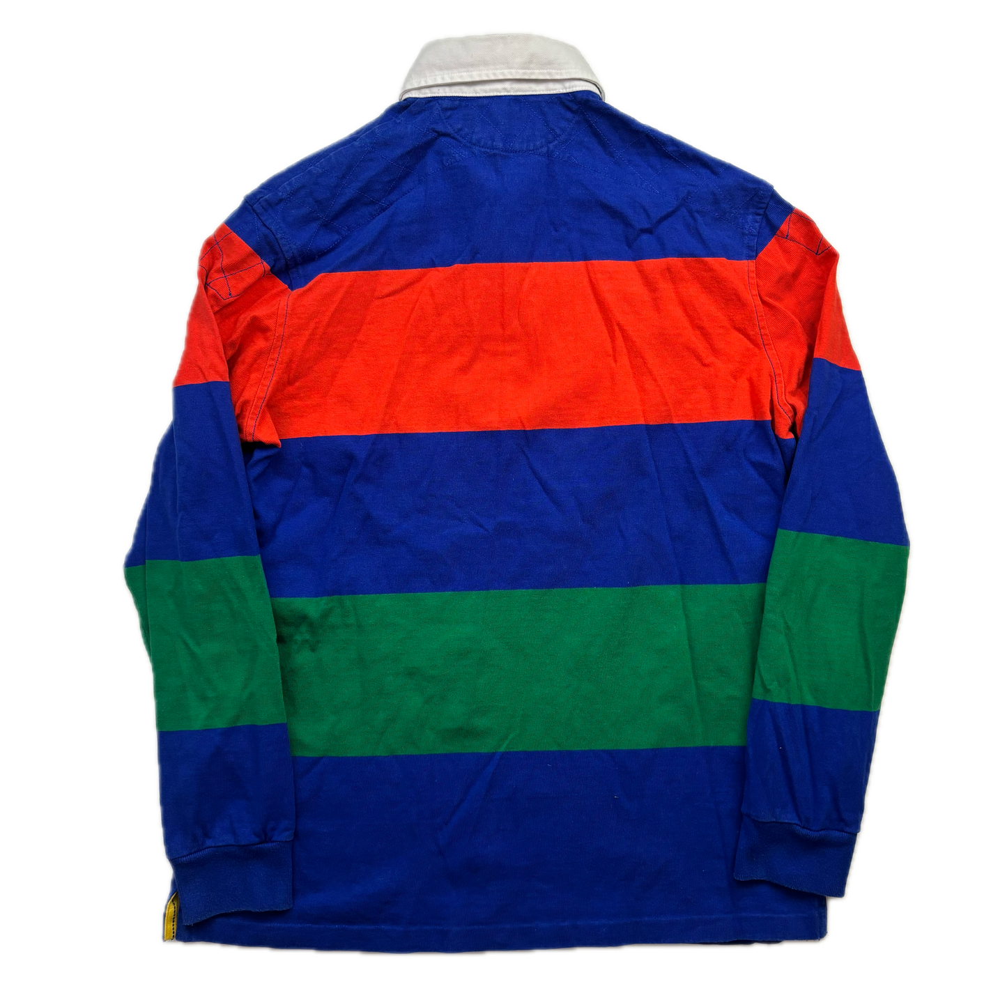 Polo Ralph Lauren Retro Hi Tech Colourblock Rugby Shirt - M