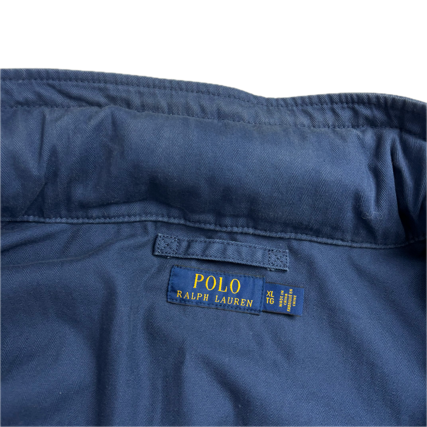 Navy Blue Military Army Parka Jacket - XL