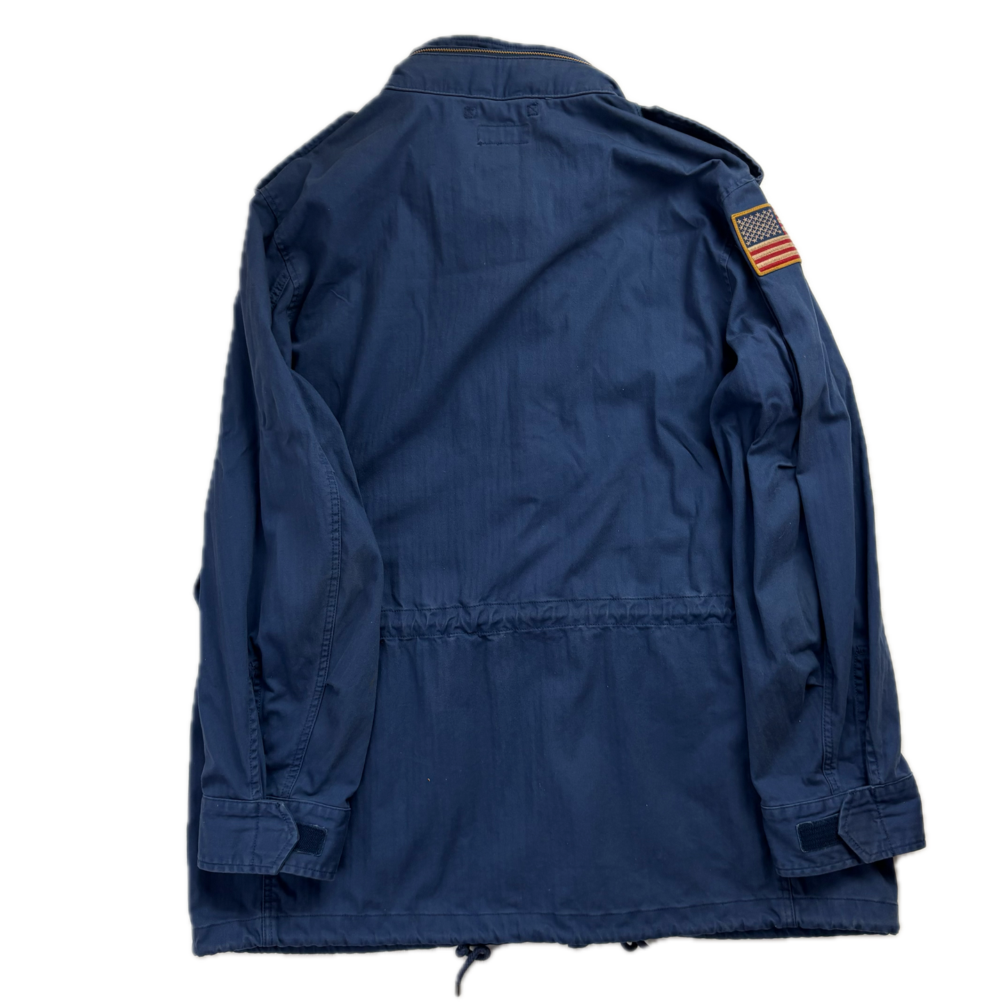 Navy Blue Military Army Parka Jacket - XL