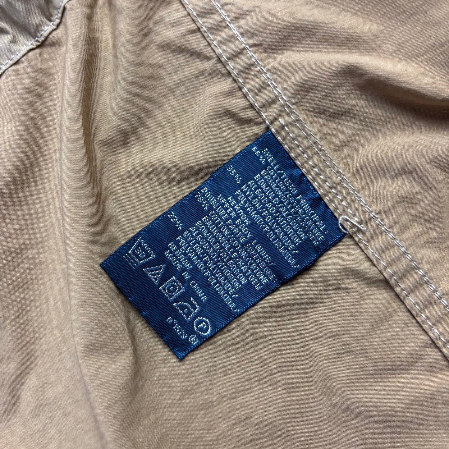 2 in 1 Tan Utility Jacket with Quilted Liner - L