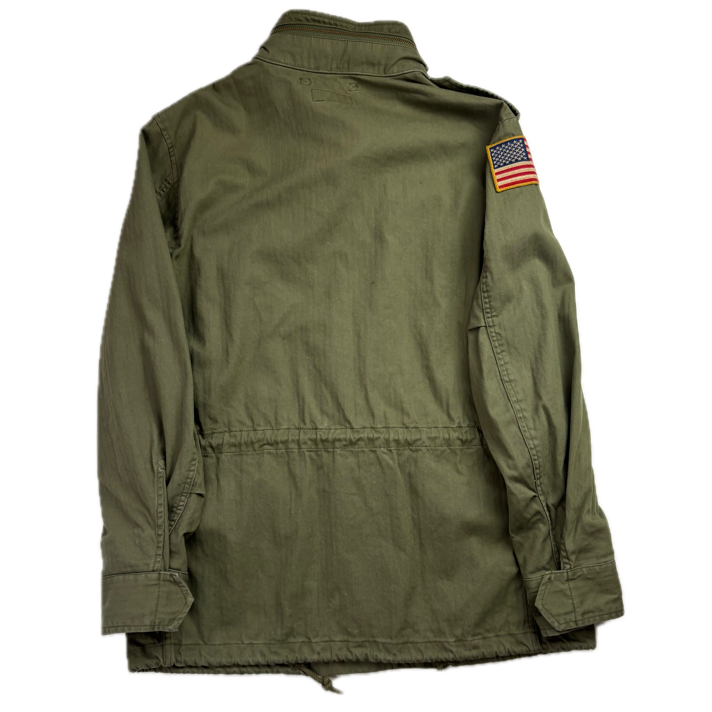 Polo Ralph Lauren Green Field Jacket Army Military - S
