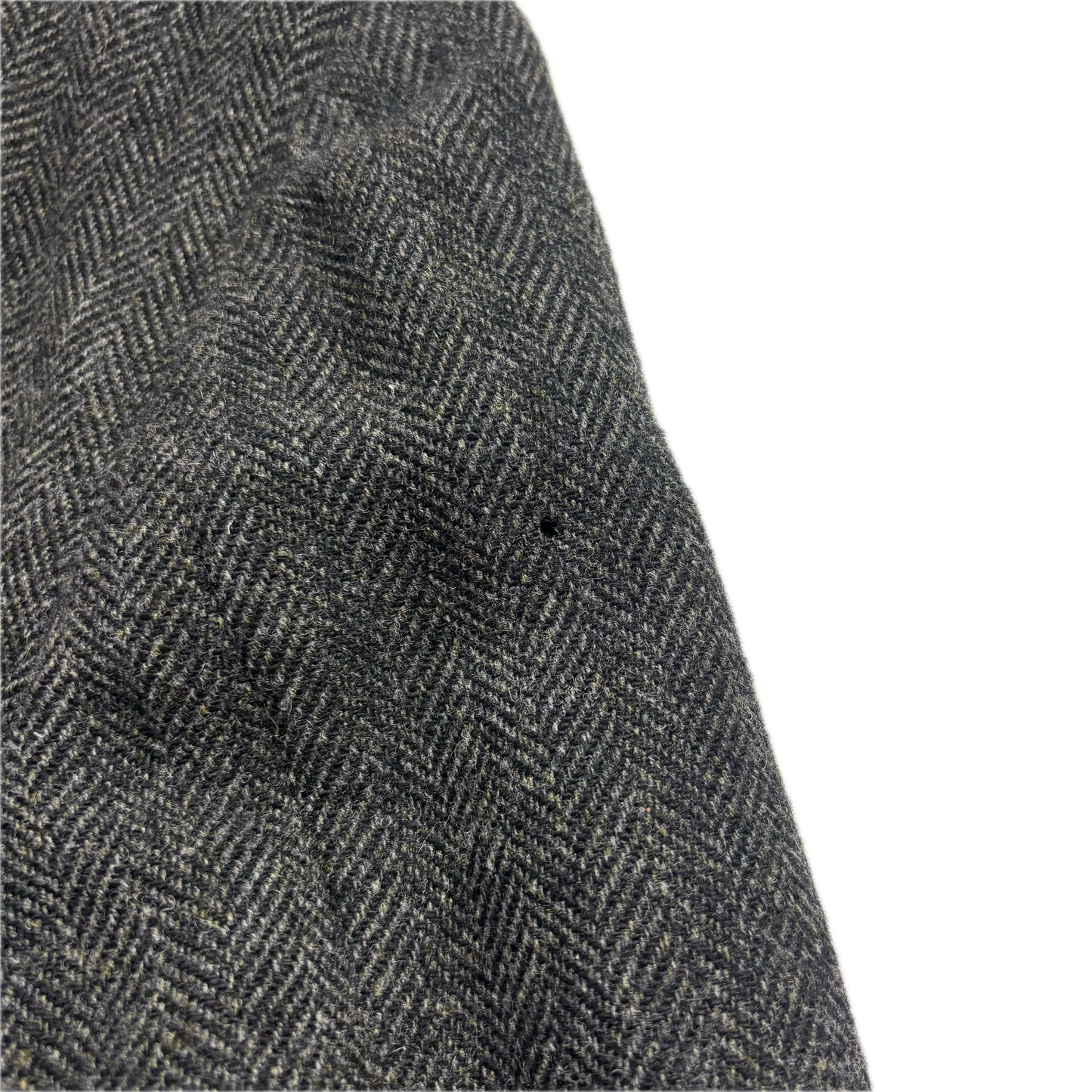 Ralph Lauren Rugby Dark Grey Herringbone Blazer (Wool) - 40R