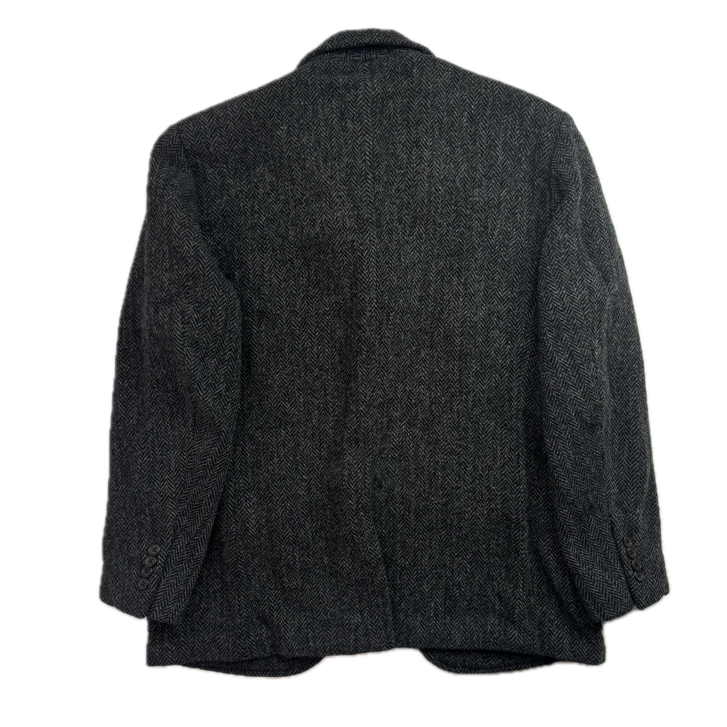 Polo Ralph Lauren Dark Grey Herringbone Blazer (Wool) - 42R