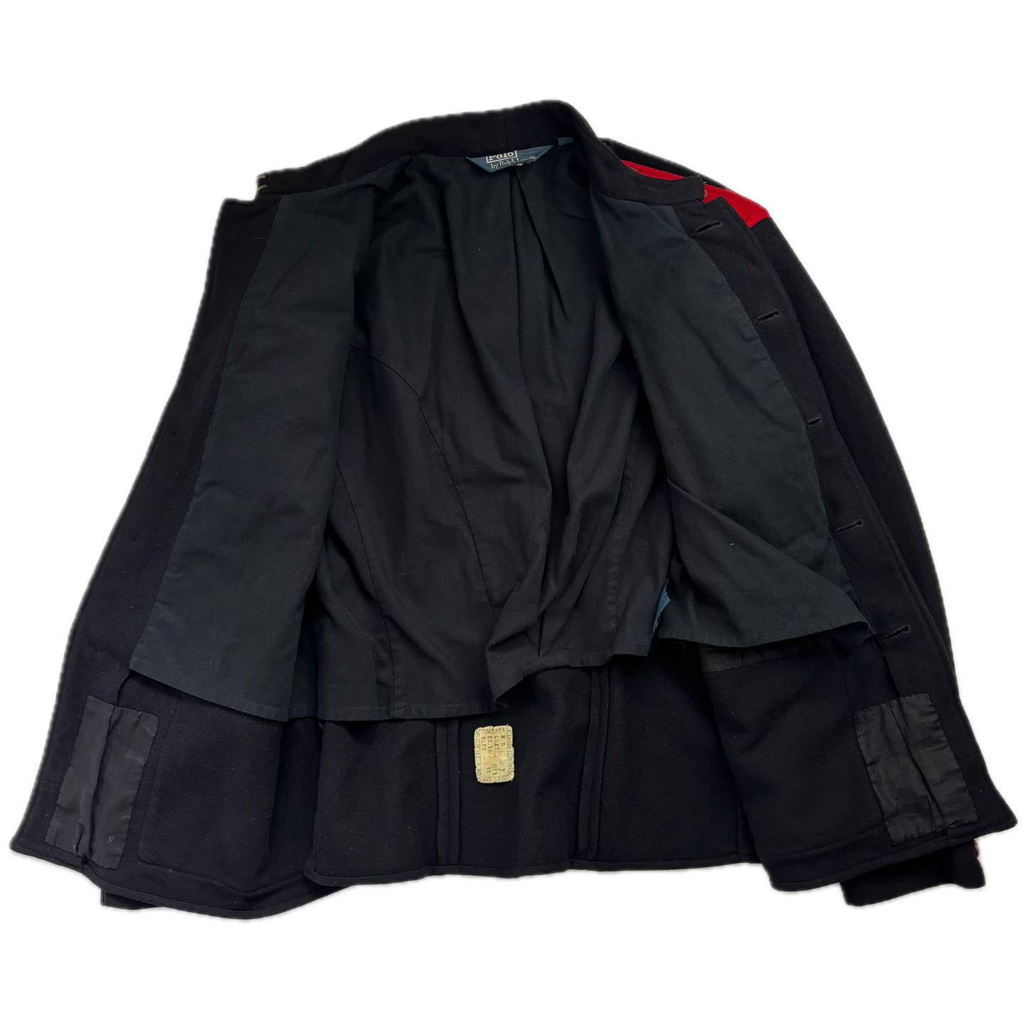 Polo Ralph Lauren Black British Army Officer Jacket  - XL