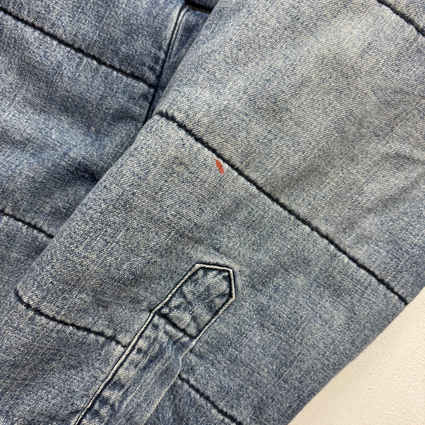 Polo Ralph Lauren Denim Aztec Quilt Lined Over Shirt Indigo (Cotton) - L