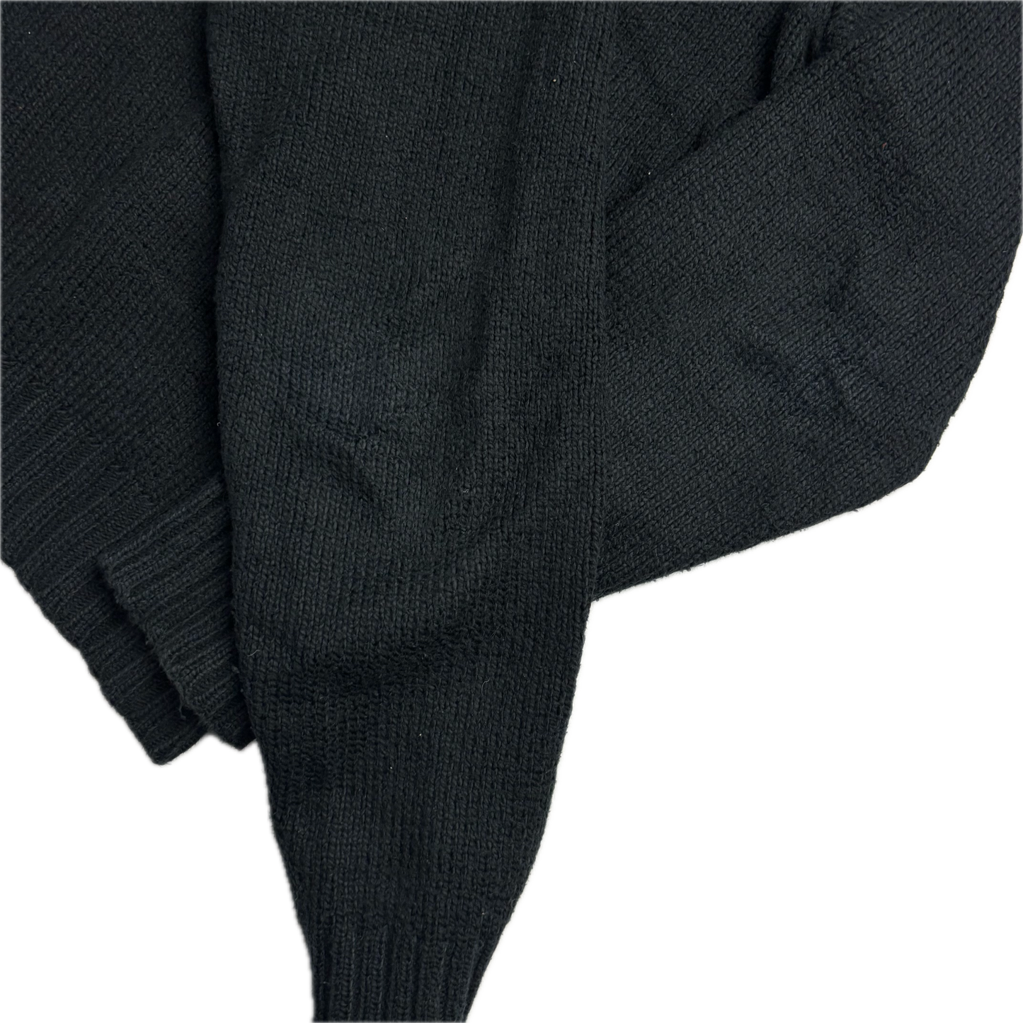 Polo Ralph Lauren Black Turtleneck Jumper Sweater (Cotton) - M