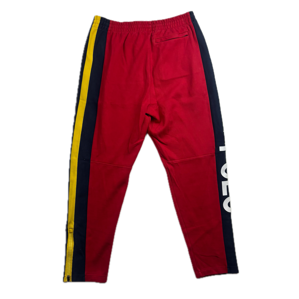 Polo Hi-Tech Red Joggers Track Pants Retro - L