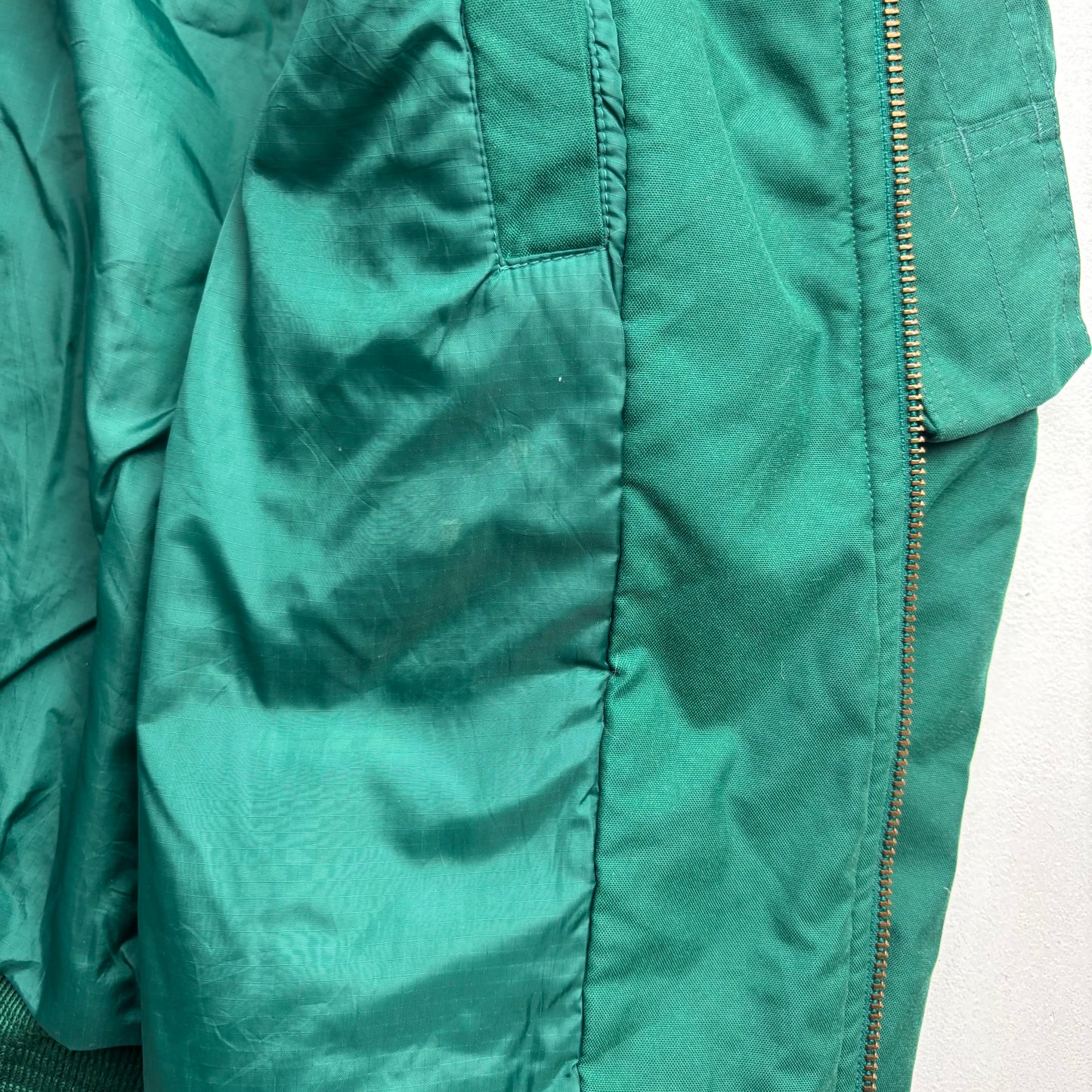 Polo Ralph Lauren 90s Green MA-1 Bomber Jacket - XL