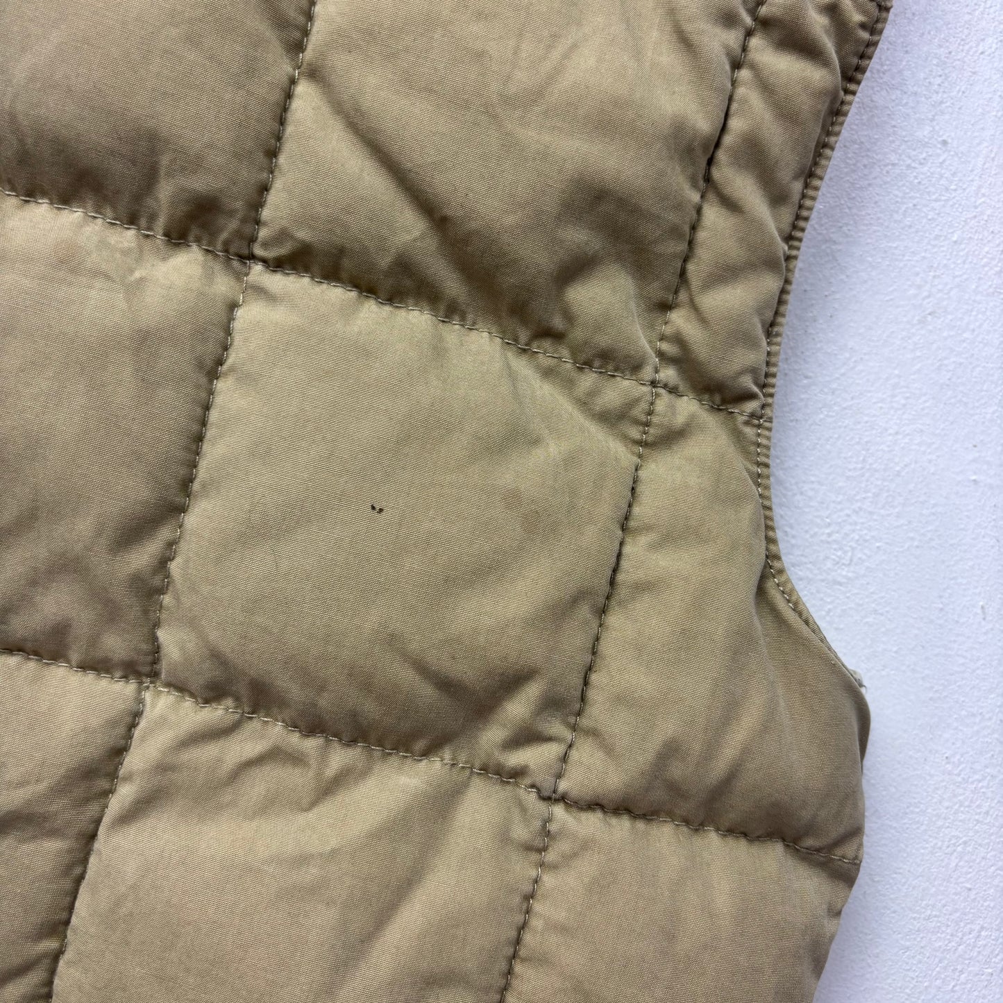 Polo Ralph Lauren Beige Quilted Puffer Vest Gilet - S