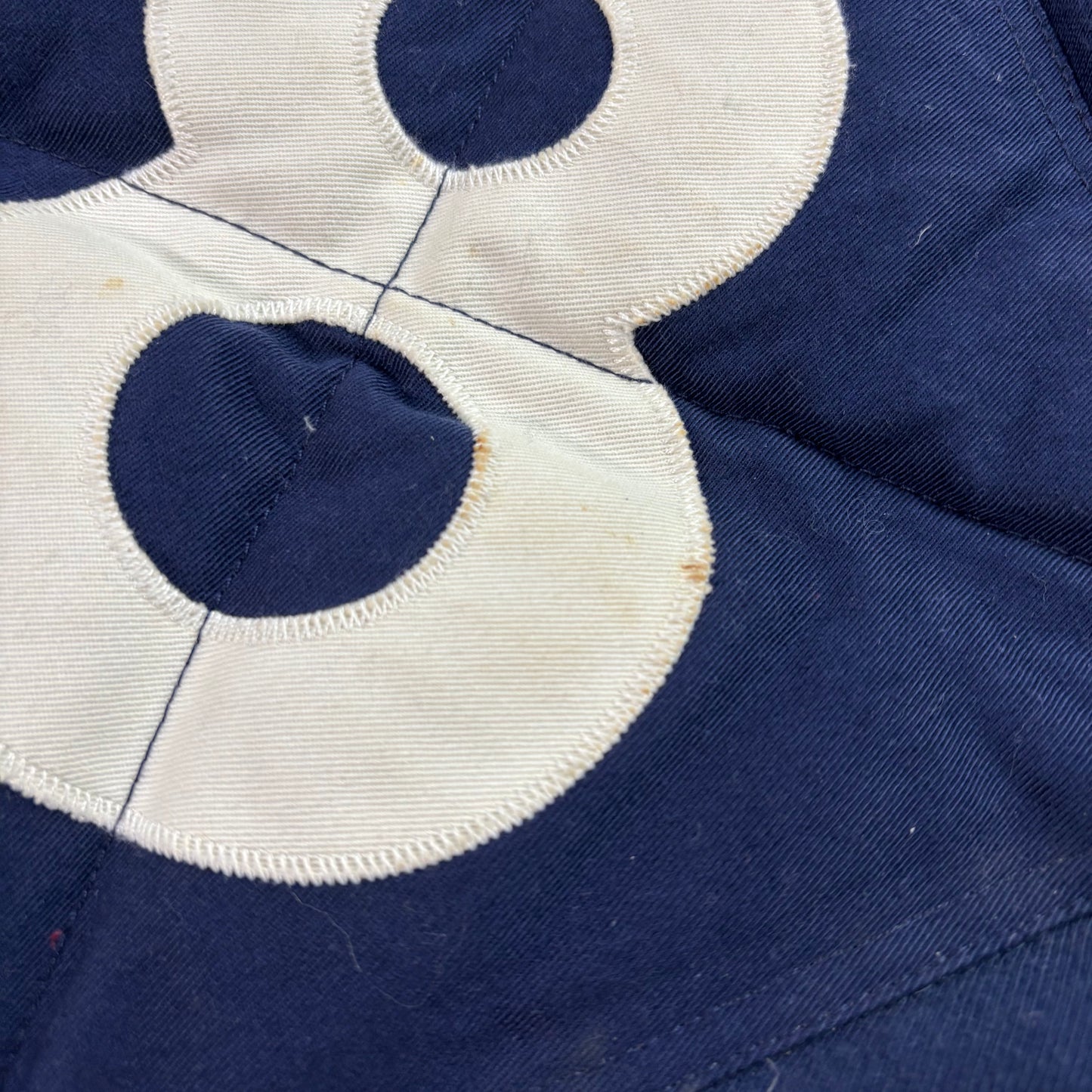 Rugby Georgetown Striped Collegiate Gilet - L