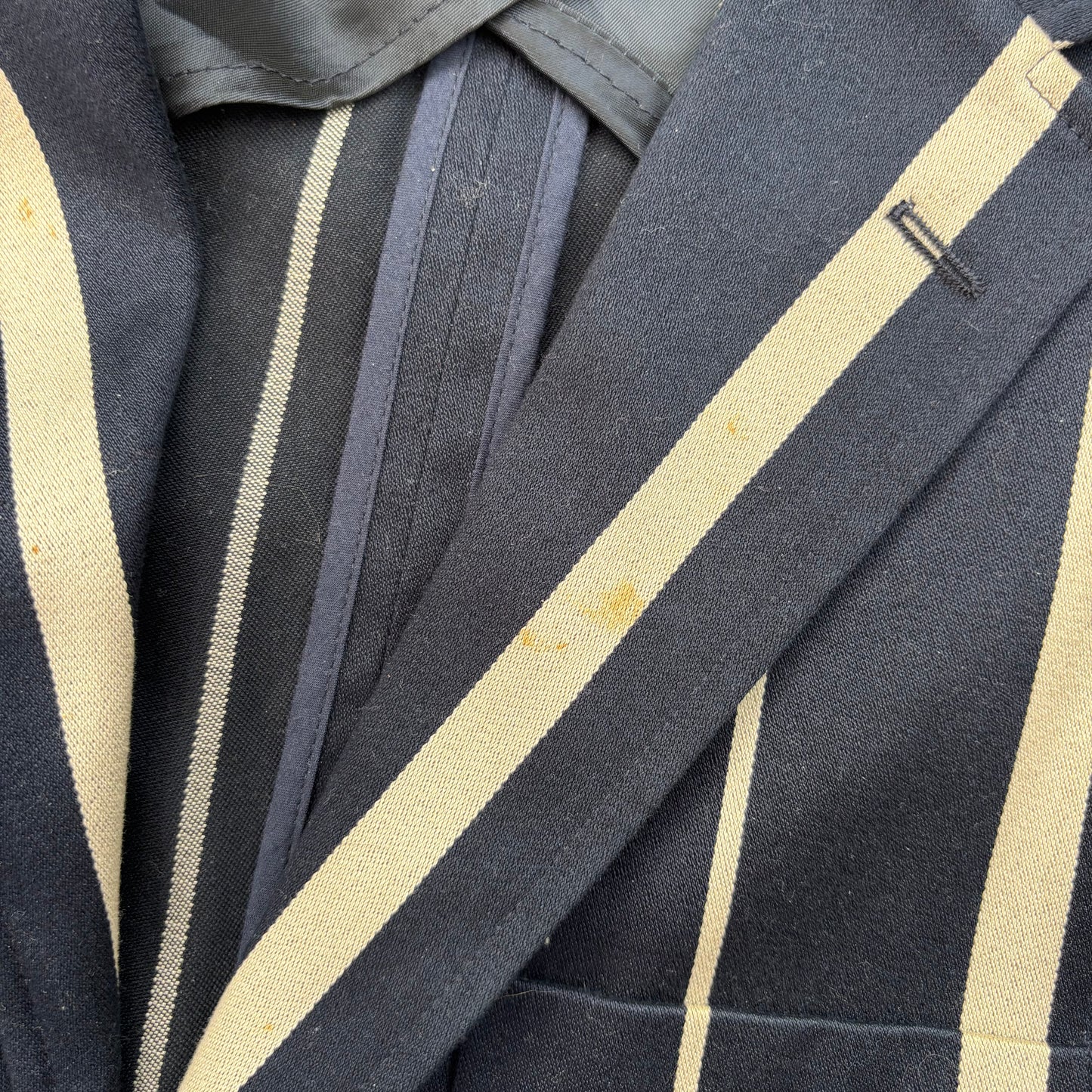 Polo Ralph Lauren Navy Striped Rowing Sports Jacket Blazer - 46 (42)