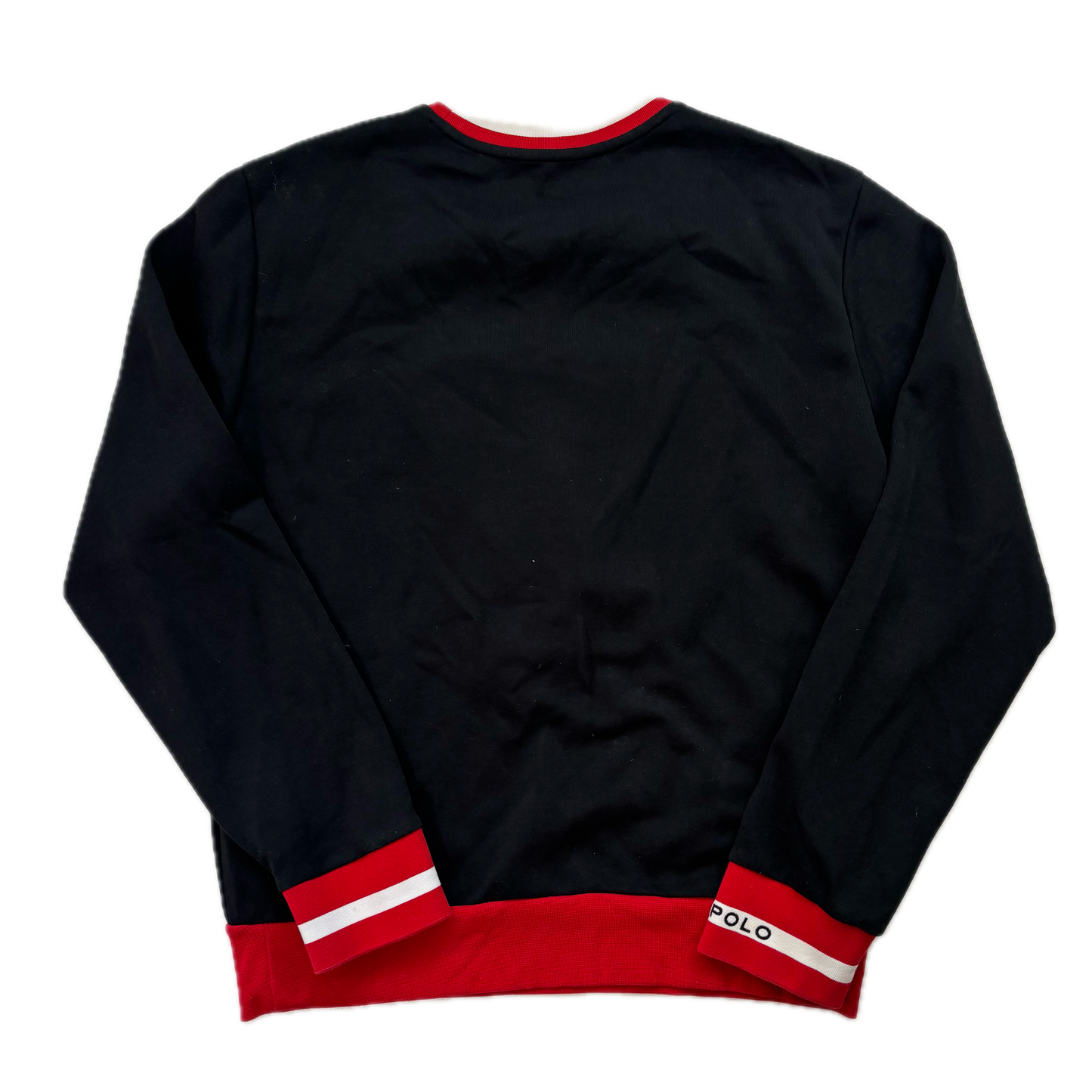 Polo Ralph Lauren Retro Black P-Wing Sweatshirt - M