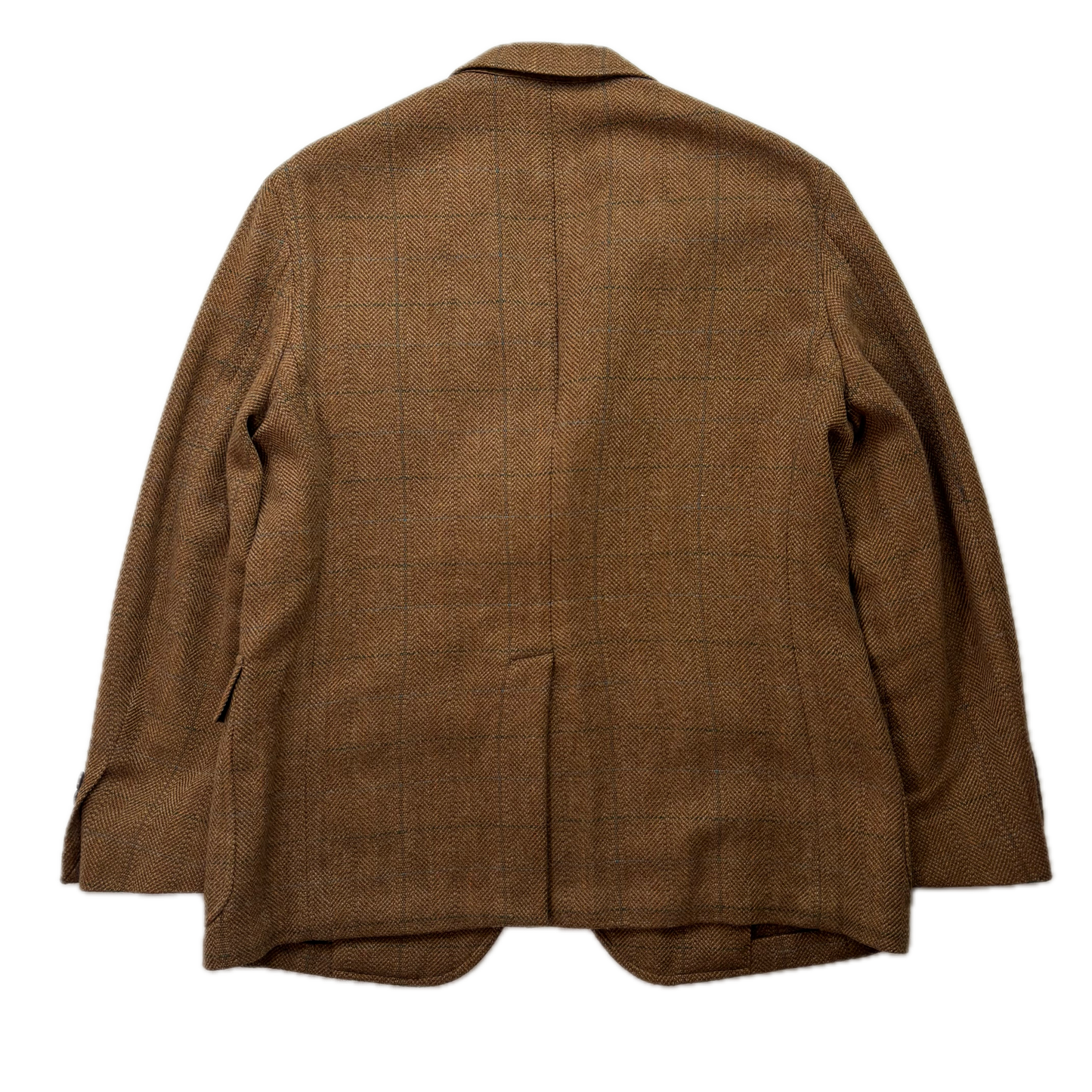 Polo Ralph Lauren Brown Tweed Blazer Sports Coat (Silk Wool) - 42R