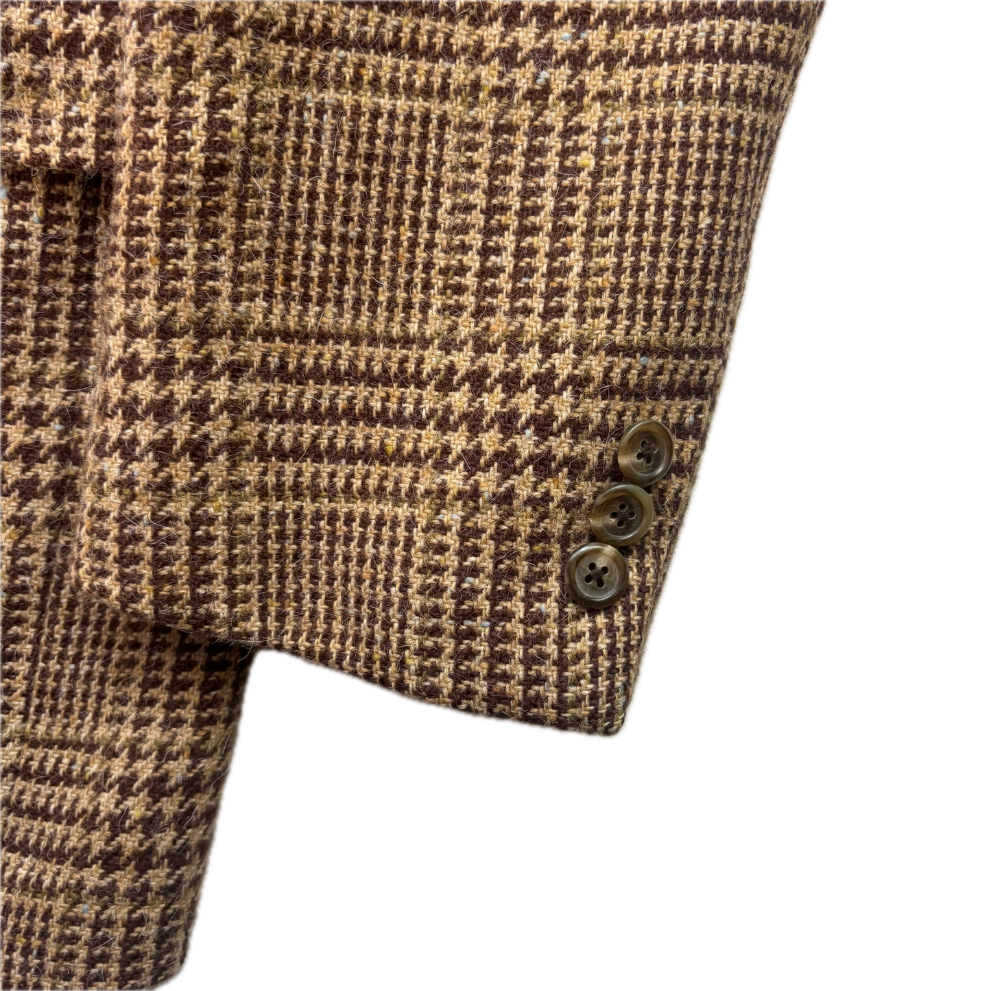 Polo Ralph Lauren Brown Glen Plaid Blazer (Wool) - 46R