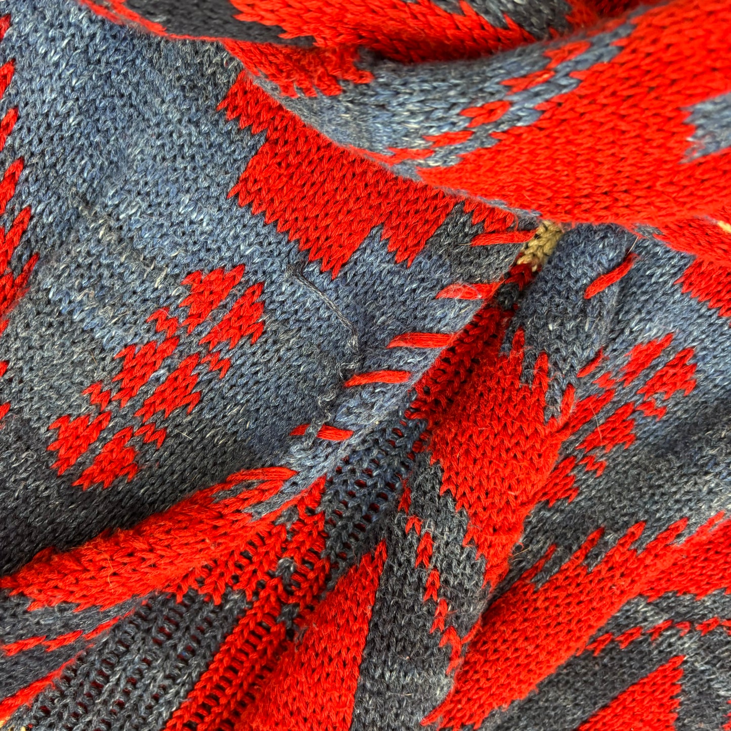 Ralph Lauren Sport Aztec Cardigan Southwestern Belted - M