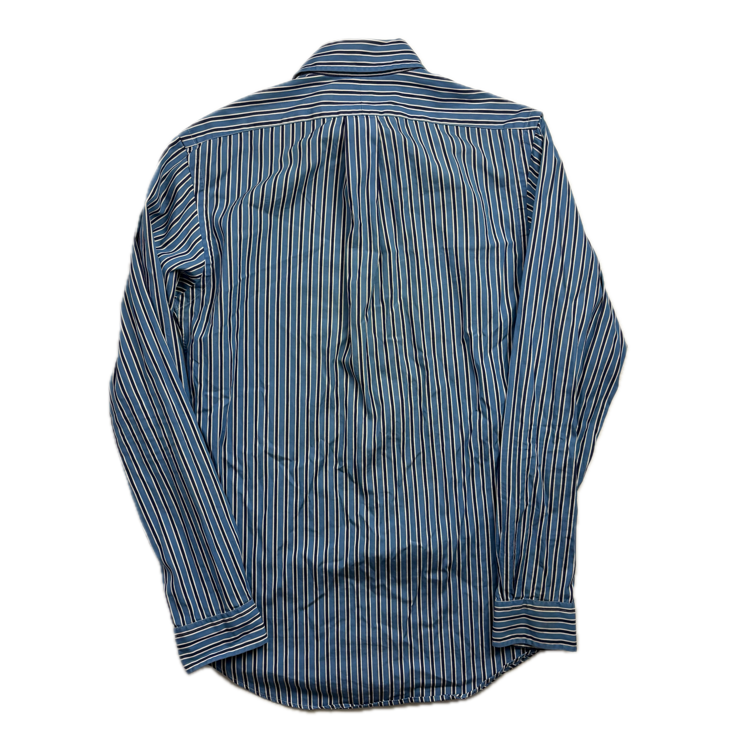 Polo Ralph Lauren Blue Striped Shirt - 14 1/2 S
