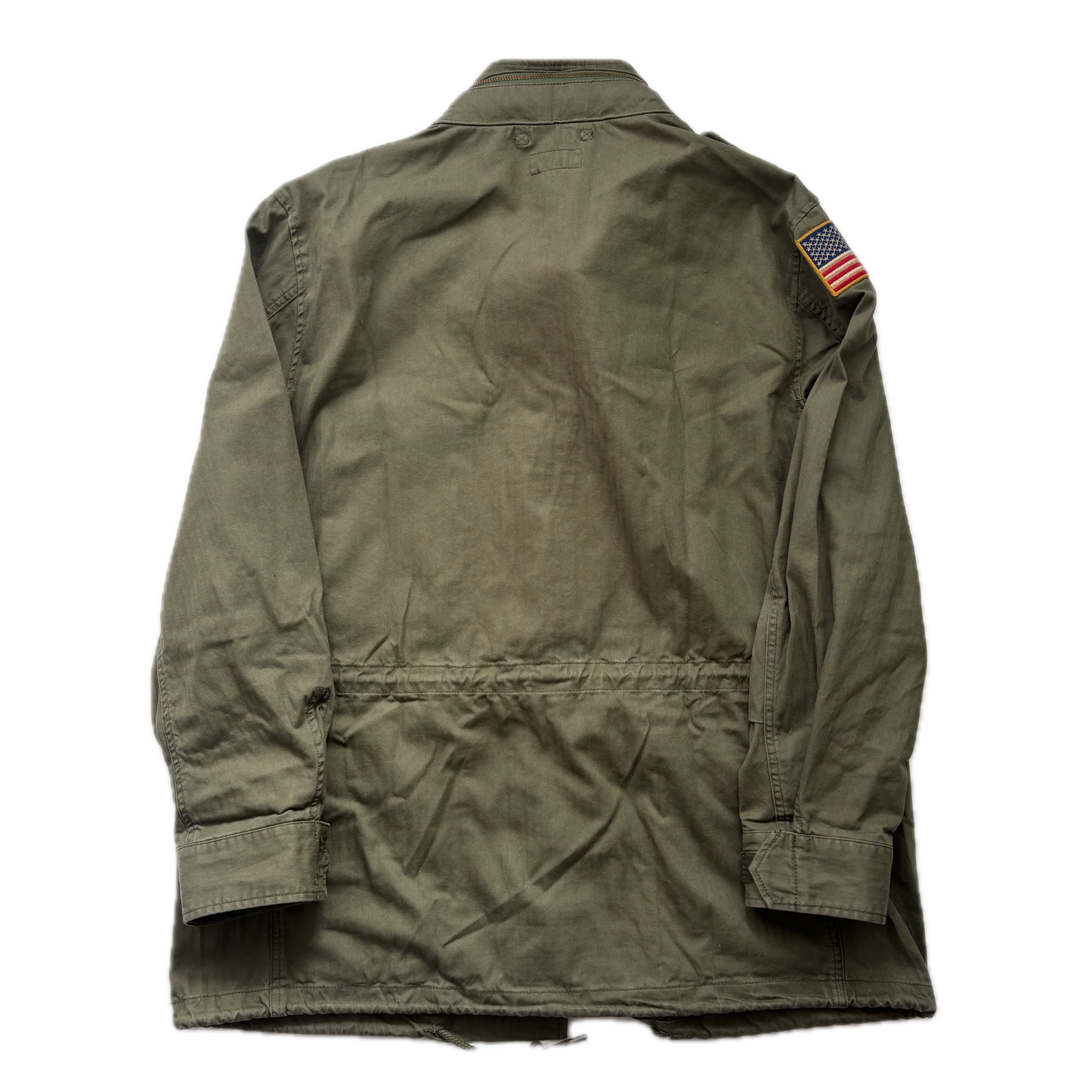 Polo Ralph Lauren Green Army Military Field Jacket - XL