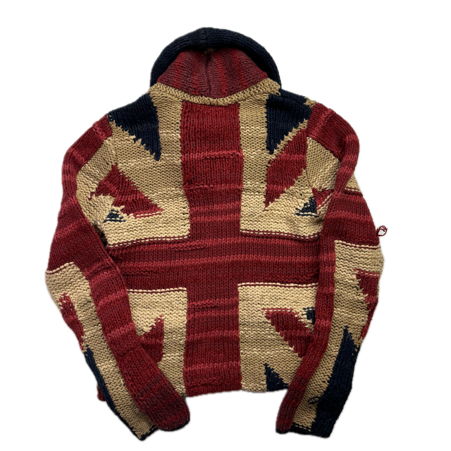 Denim & Supply Union Jack Flag Cardigan (Cotton Linen) - XS