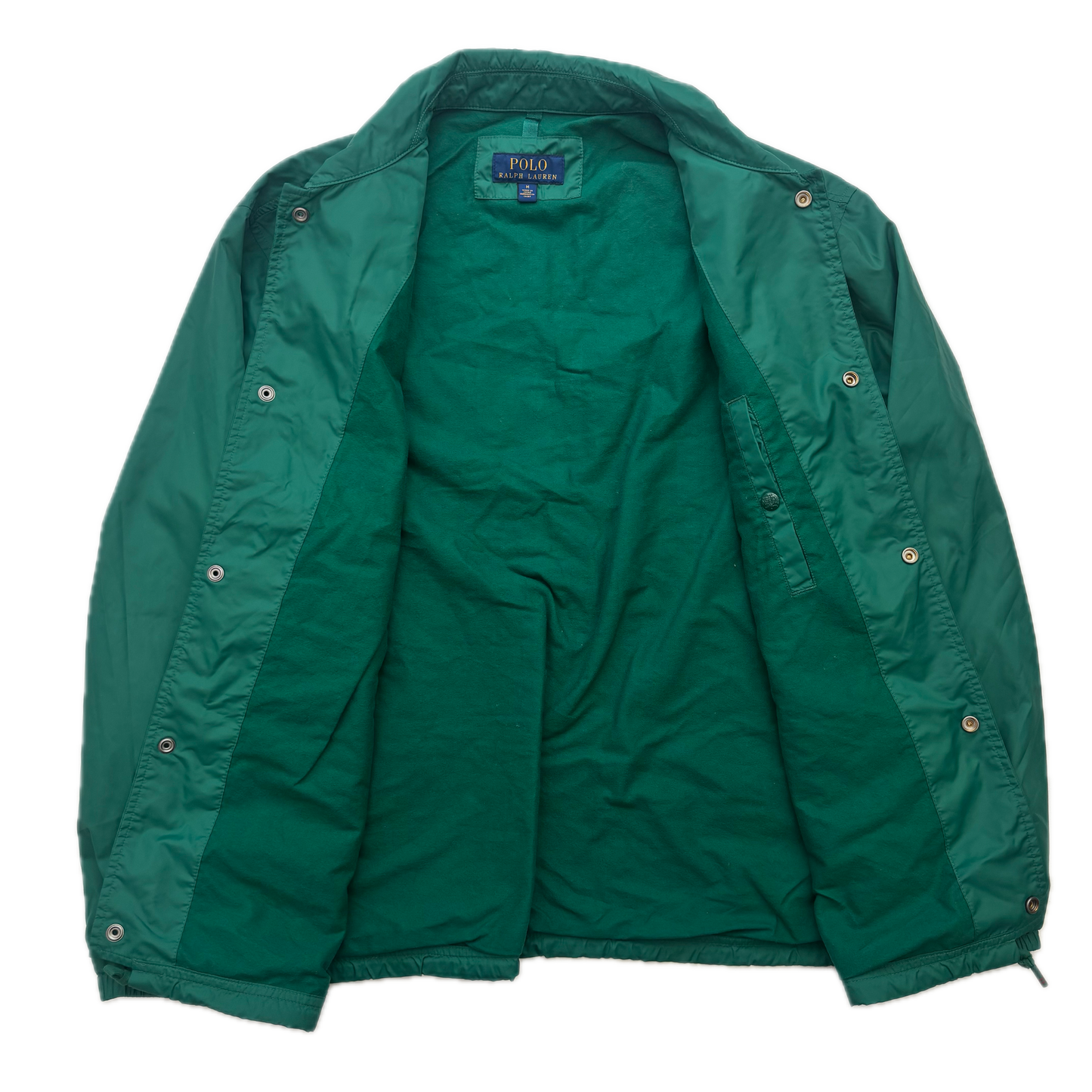 Polo Ralph Lauren Green Polo Boosters Coach Jacket - M