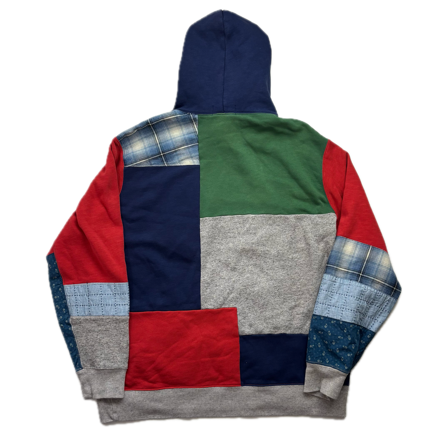 Polo Ralph Lauren Country Patchwork USA Flag Hoodie - XL