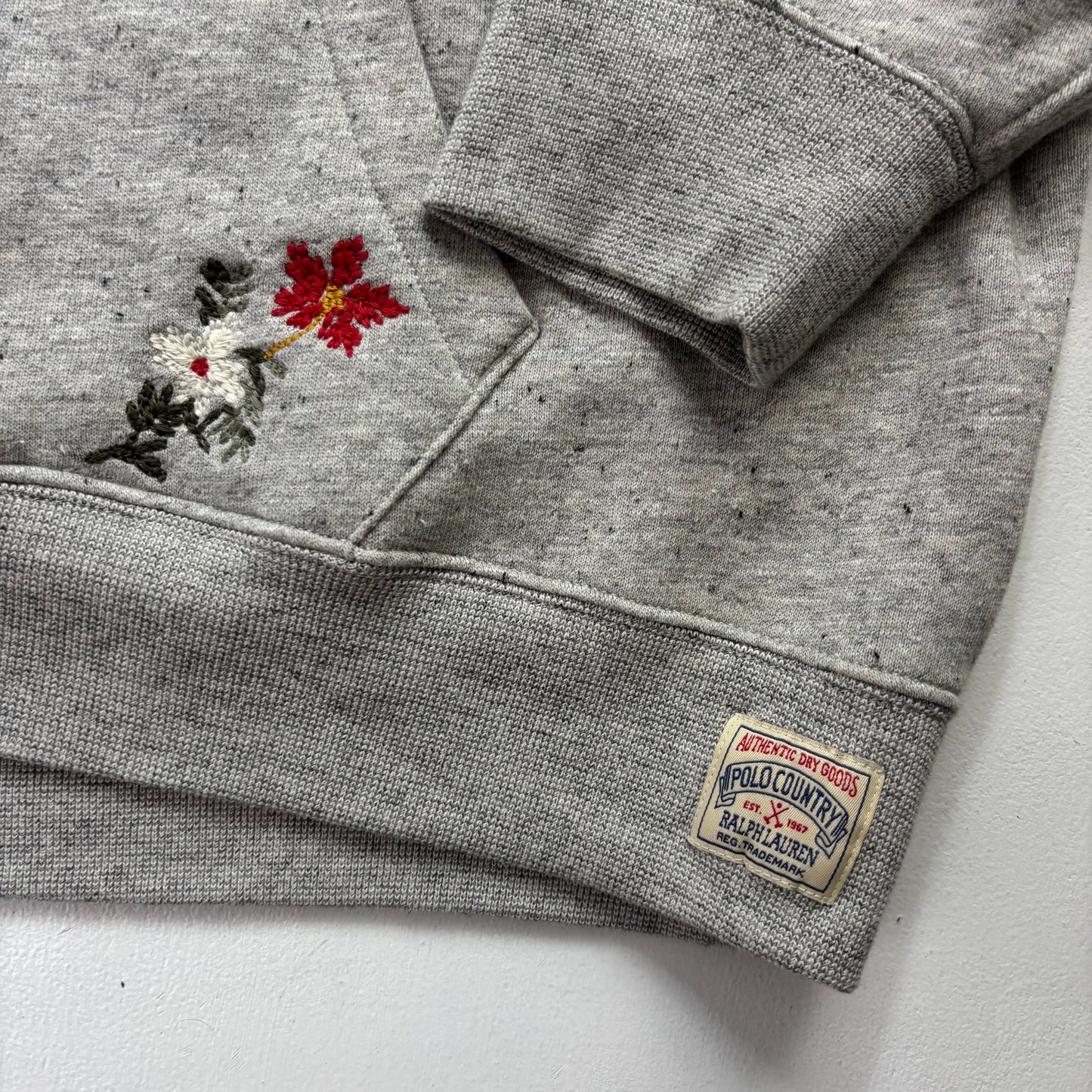 Polo Country Grey Bear Hoodie - XXL