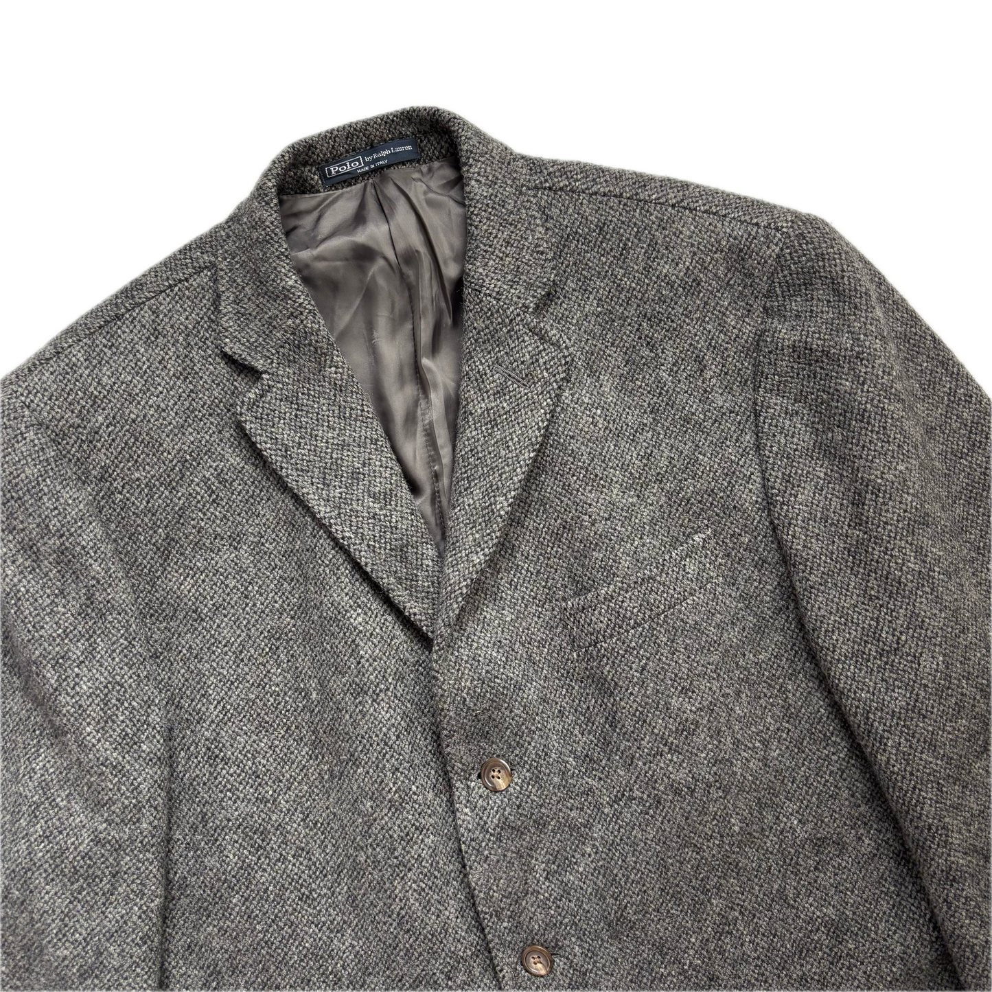 Polo Ralph Lauren Grey Tweed Blazer Sports Coat (Wool) - 44R