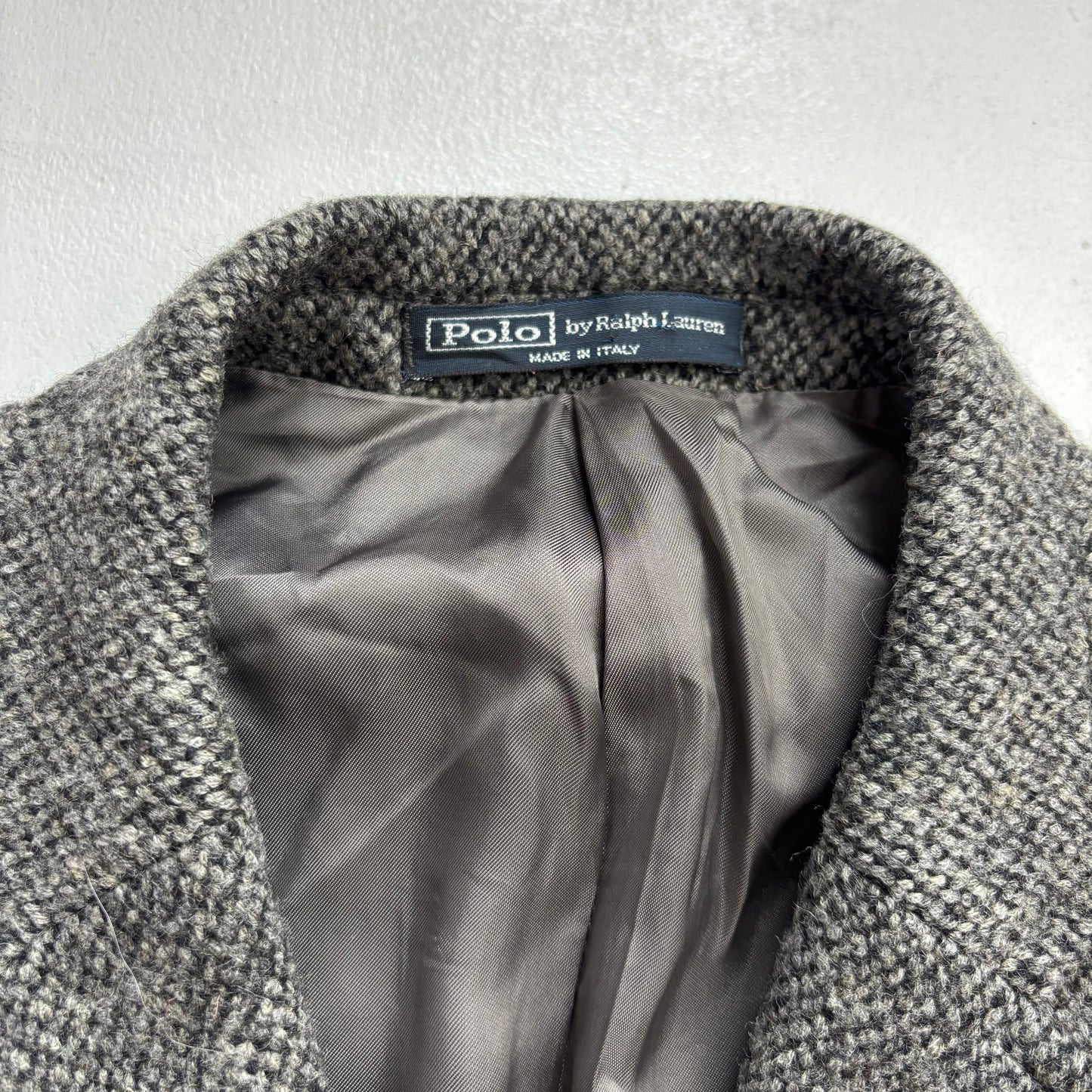 Polo Ralph Lauren Grey Tweed Blazer Sports Coat (Wool) - 44R