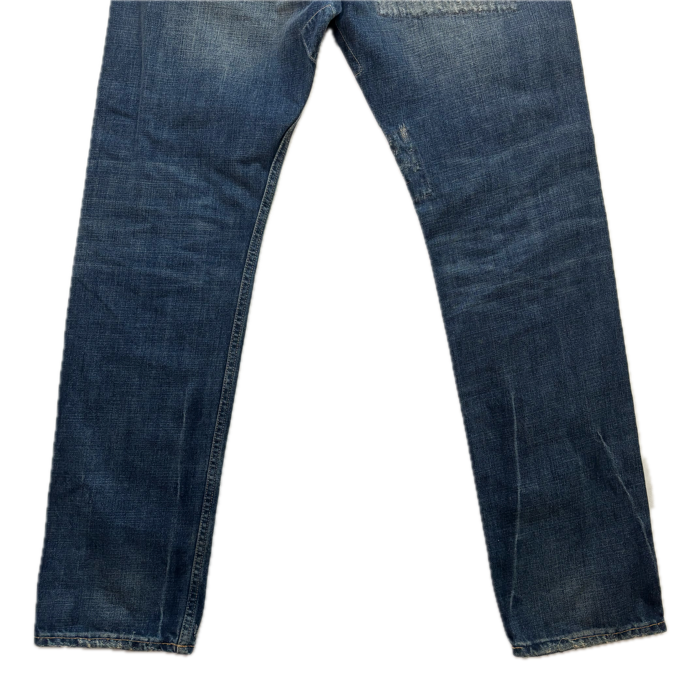 Denim & Supply Ralph Lauren Patchwork Distressed Spencer Slim Jeans - 34x32