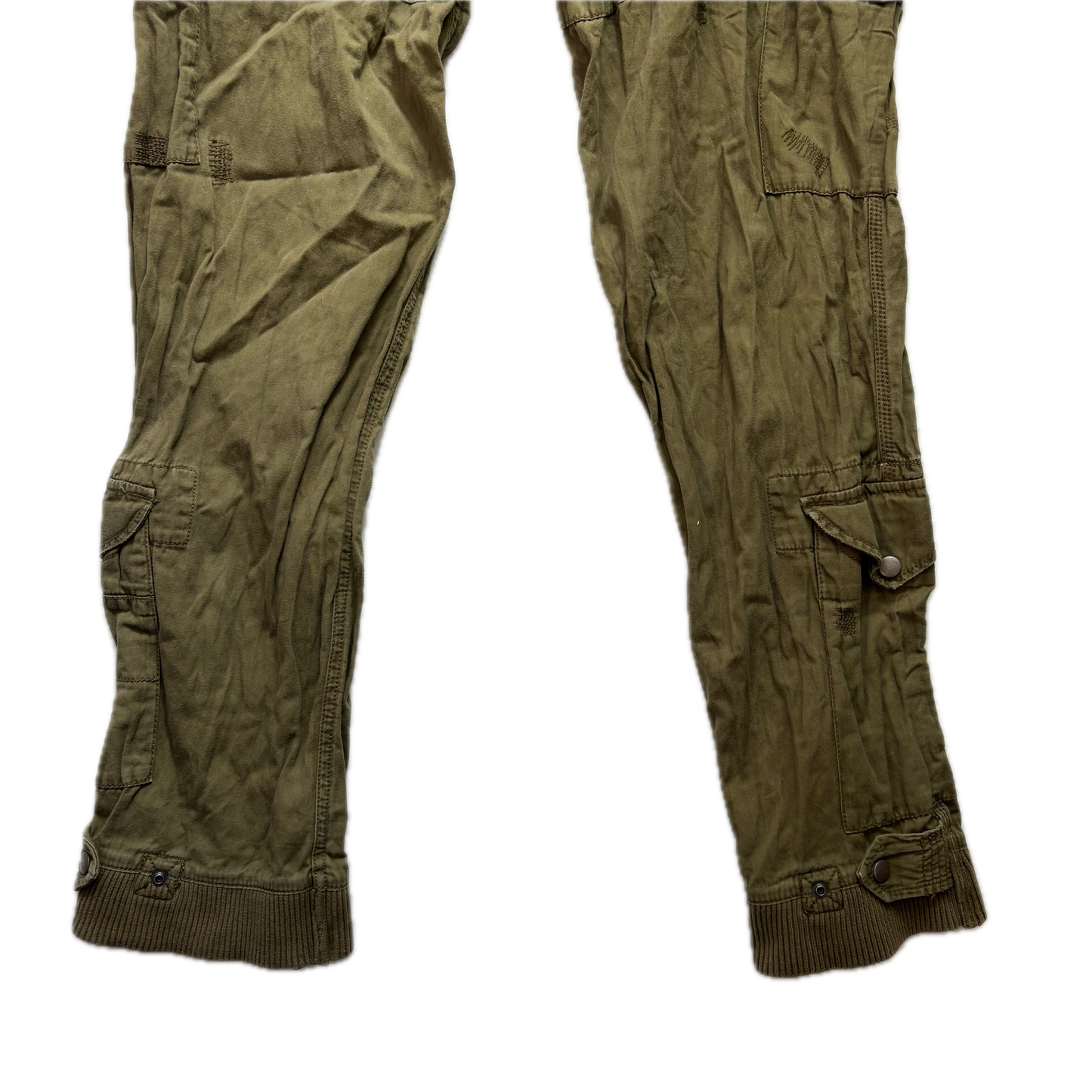 Polo Ralph Lauren Olive Green Cargo Trouser Utility Pants - 36x32