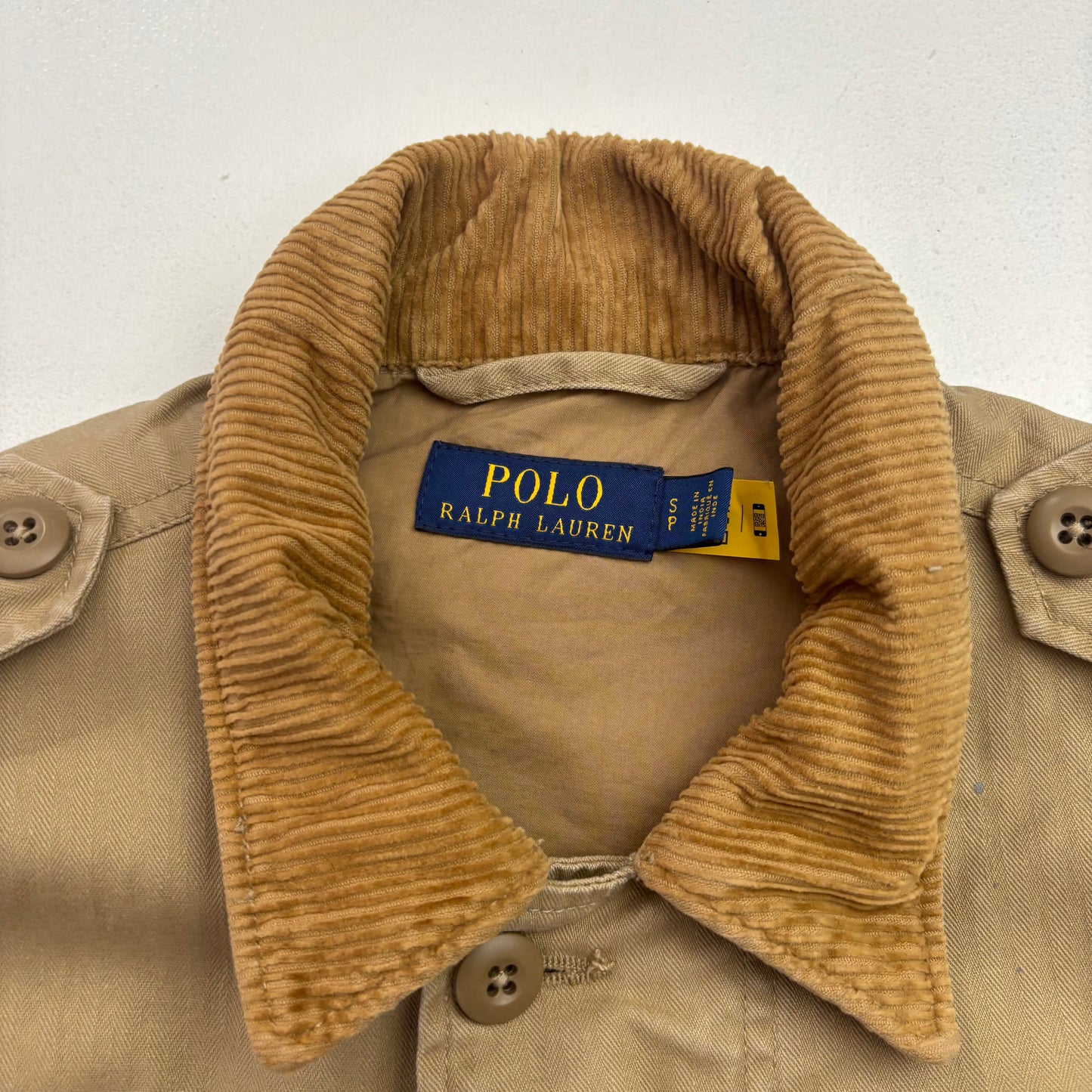 Polo Ralph Lauren Khaki Brown Jacket Military Parka Field - S