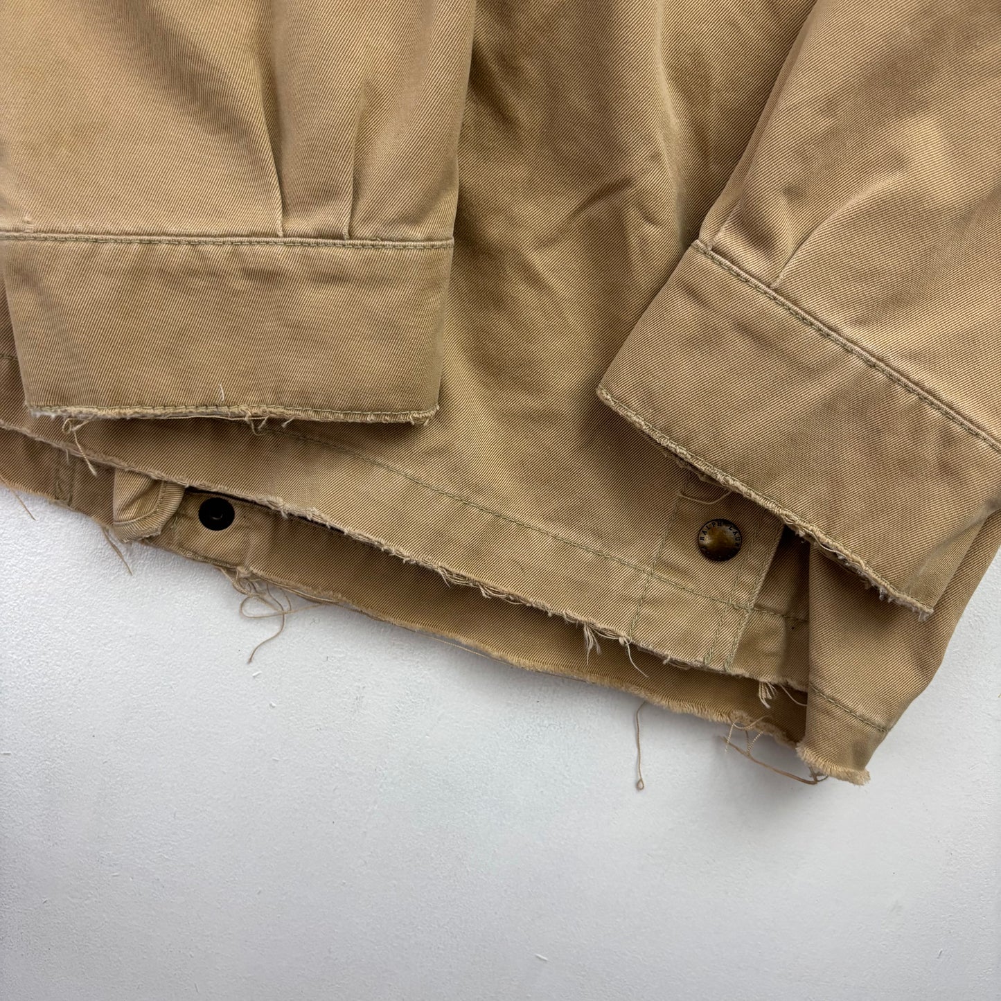 Polo Ralph Lauren Beige Tan Utility Jacket Military - L