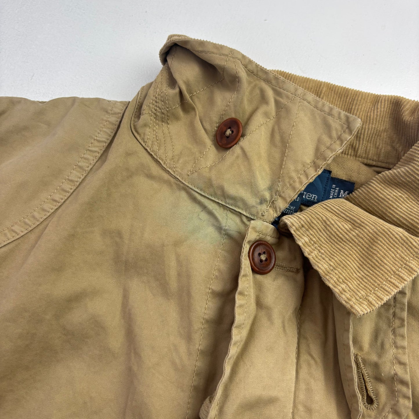 Polo Ralph Lauren Tan Barn Chore Jacket Hooded - M
