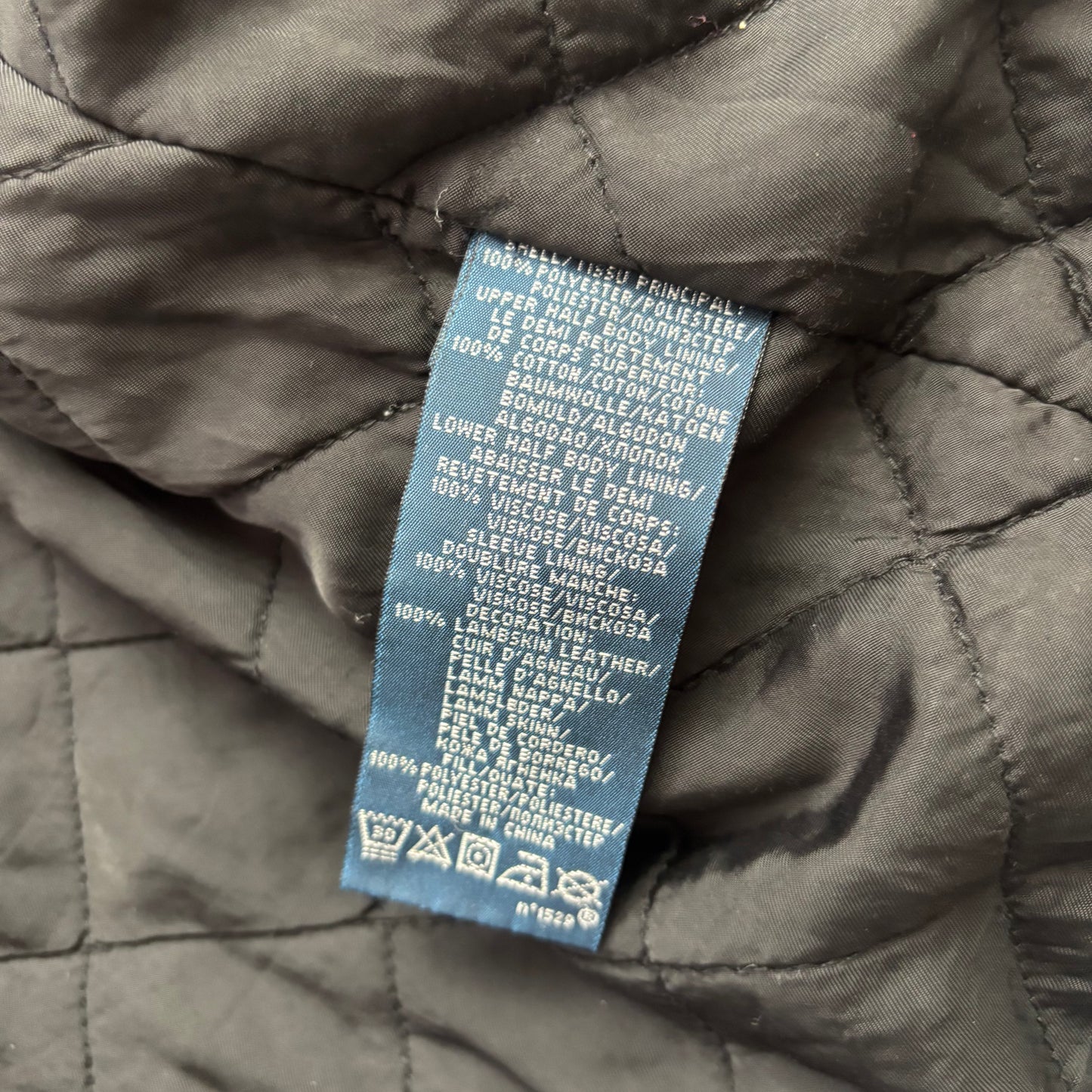 Polo Ralph Lauren Belted Black Utility Jacket - XXL