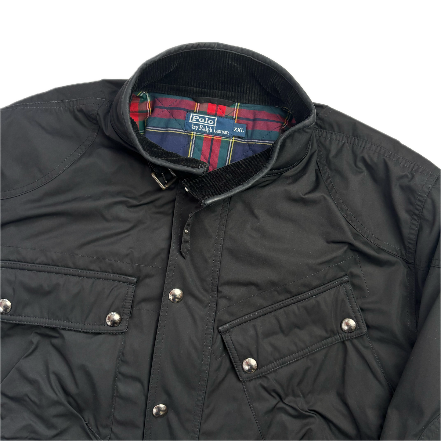 Polo Ralph Lauren Belted Black Utility Jacket - XXL