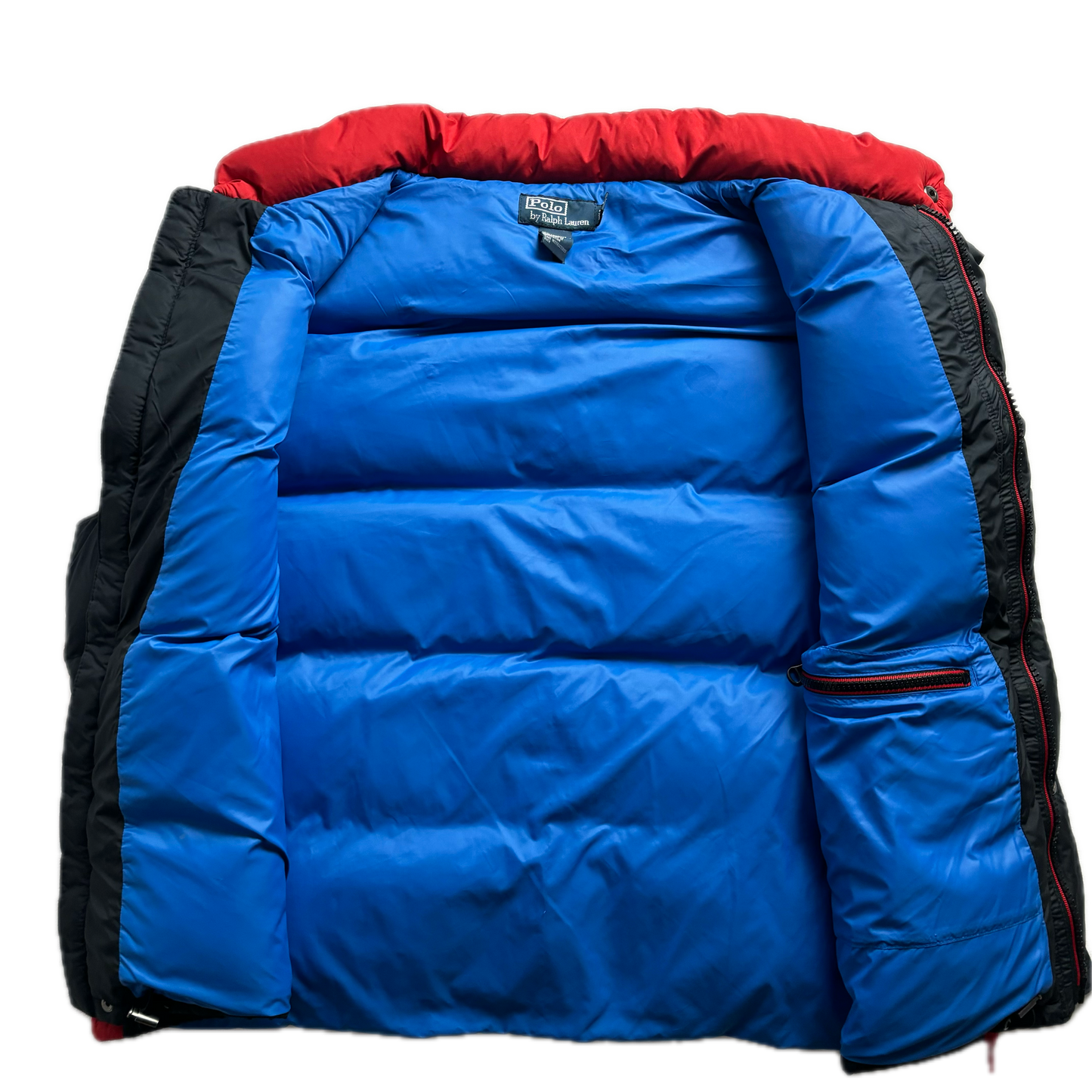 Black USA Winter Event Puffer Gilet Down Vest - XXL