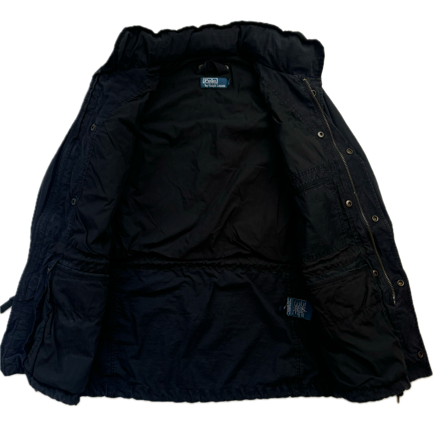 Black Military Utility Jacket - S