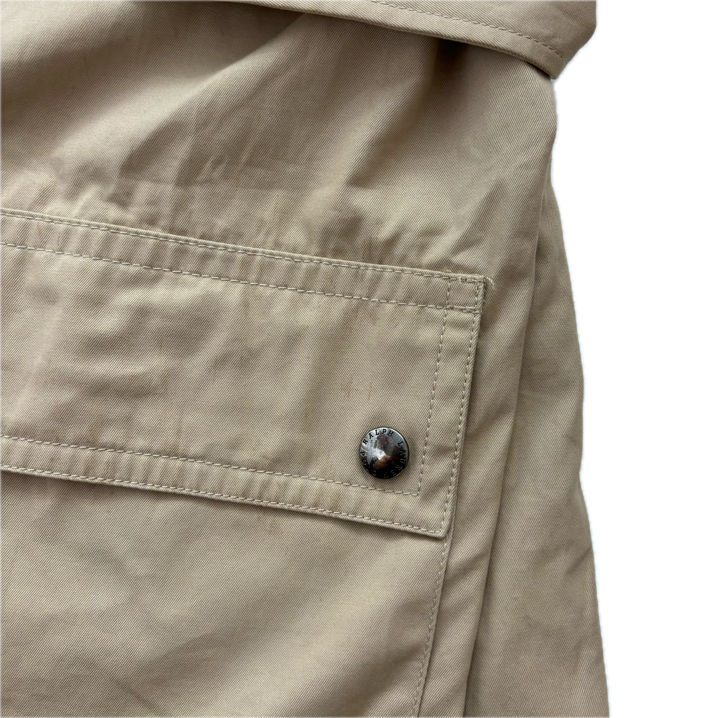 Belted Beige Safari Jacket - XXL