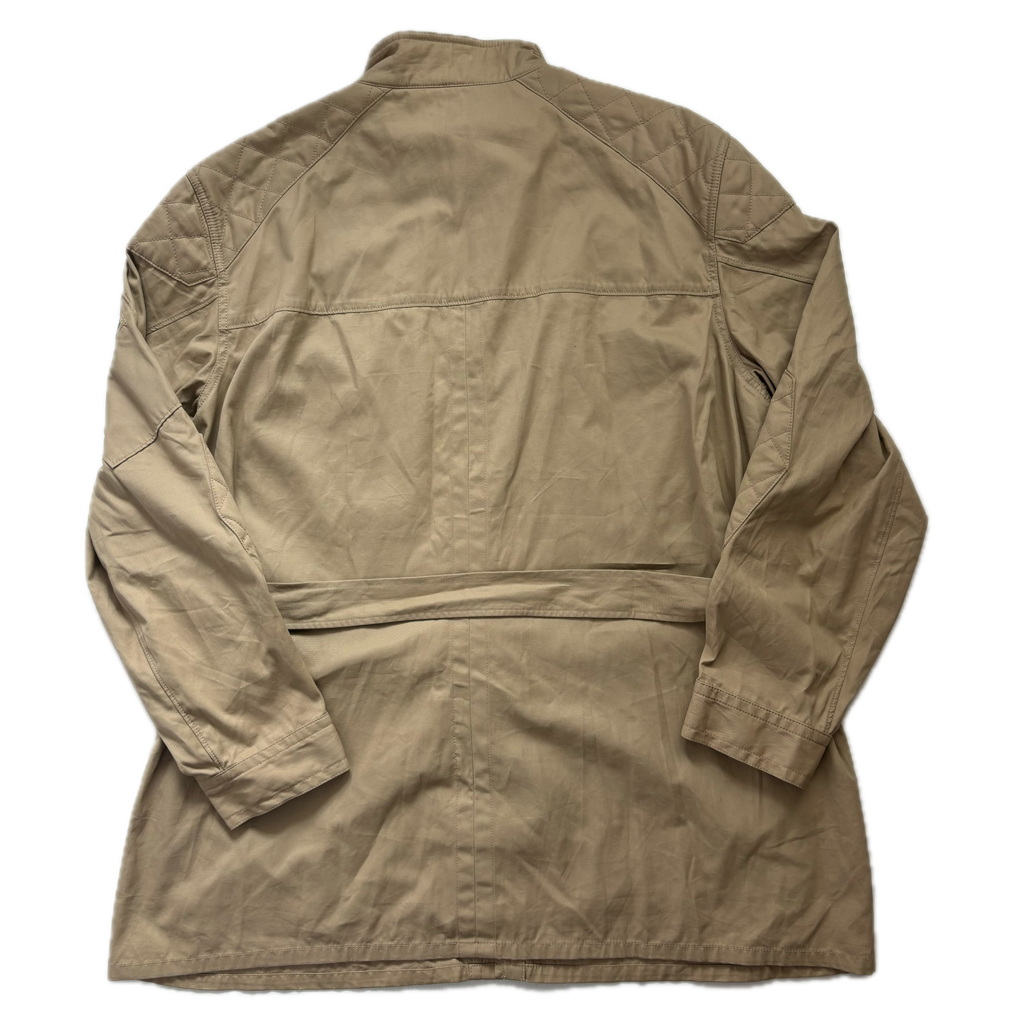 Belted Beige Safari Jacket - XXL