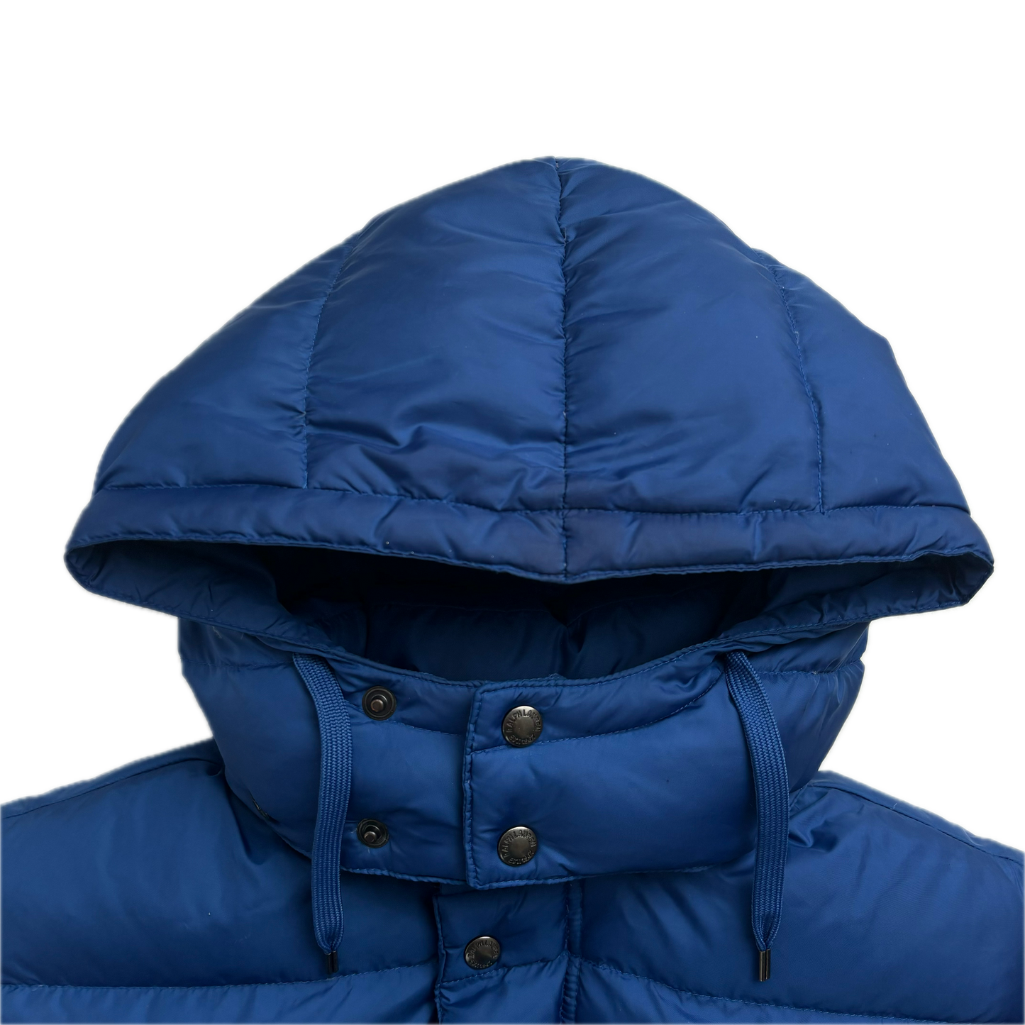 Blue Hooded Body Warmer Gilet Down Vest -XL