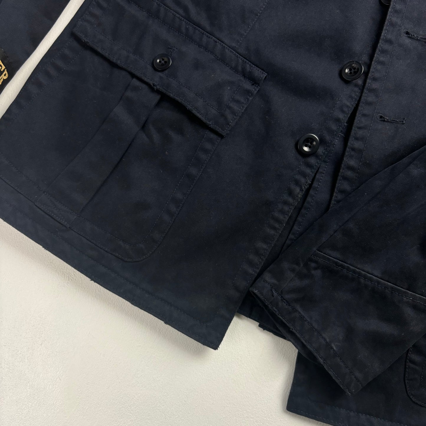 Polo Ralph Lauren Navy Military Blazer Sports Jacket - L