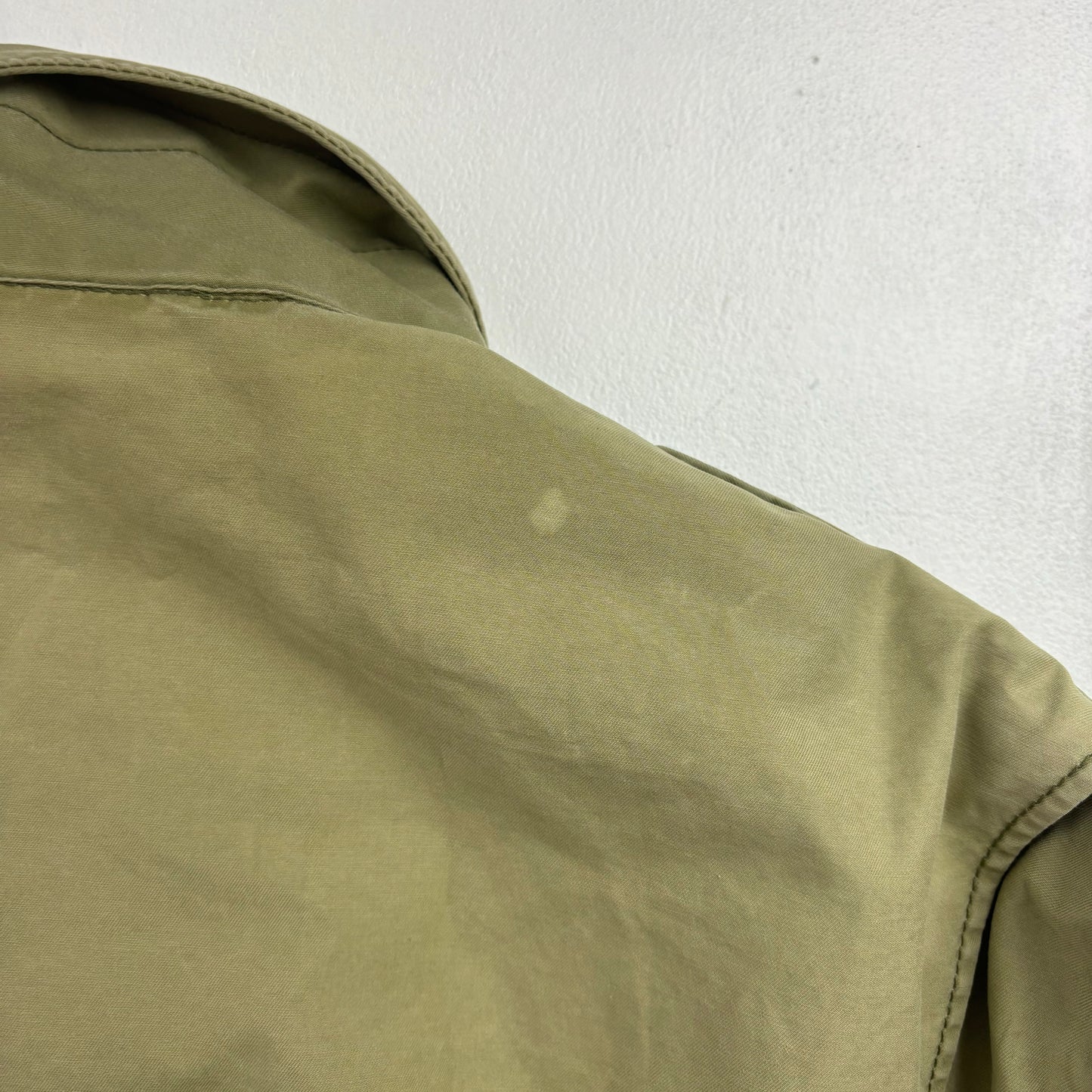 Green Military Parka - L