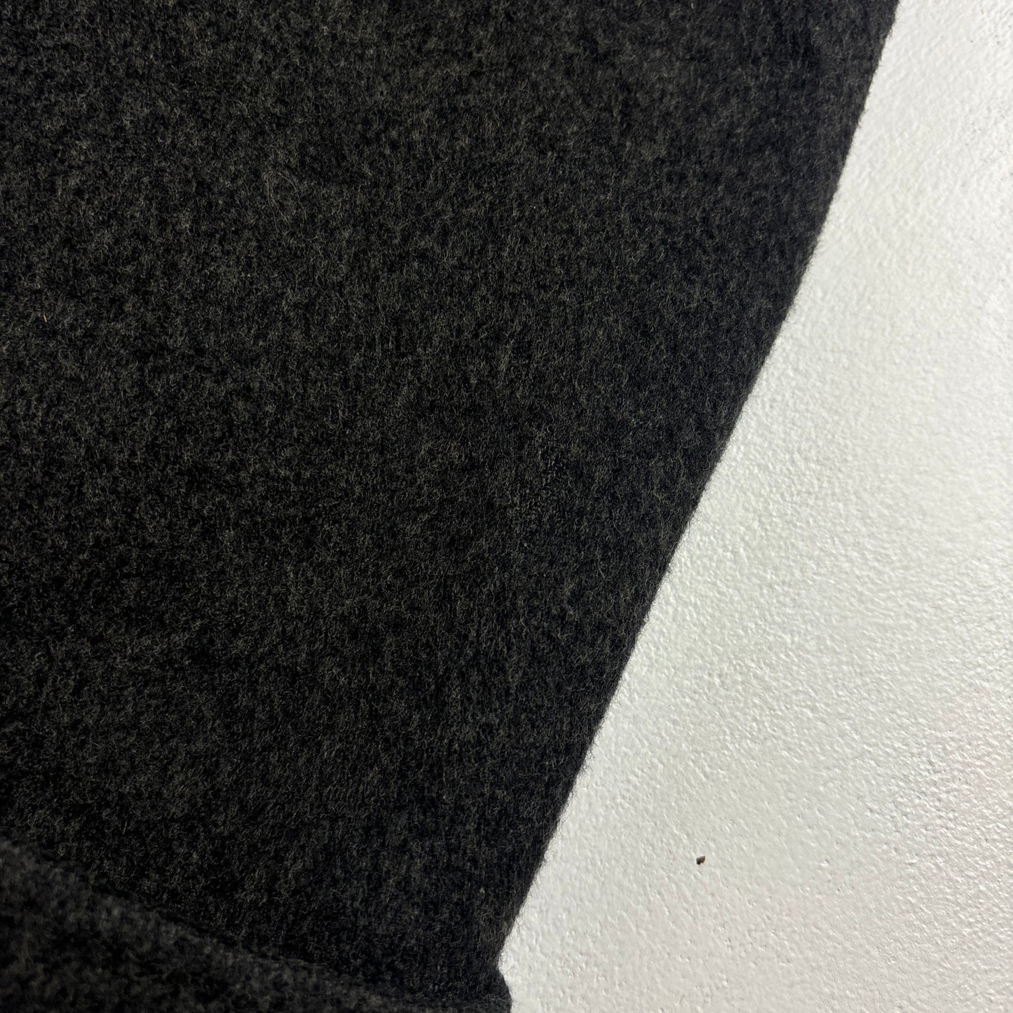 Purple Label Dark Grey Cashmere Blend Duffle Coat Toggle Jacket - L