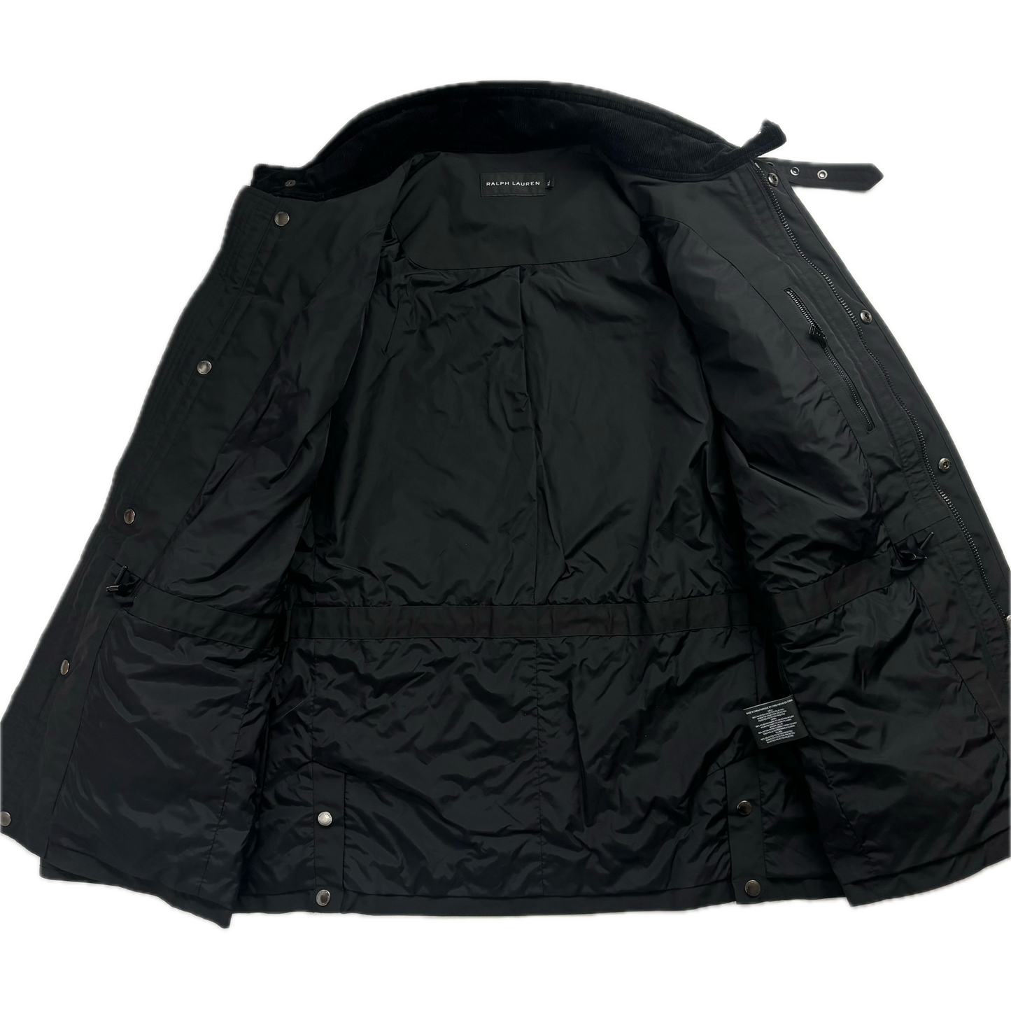 Black Label Utility Jacket Black Field Parka - XL