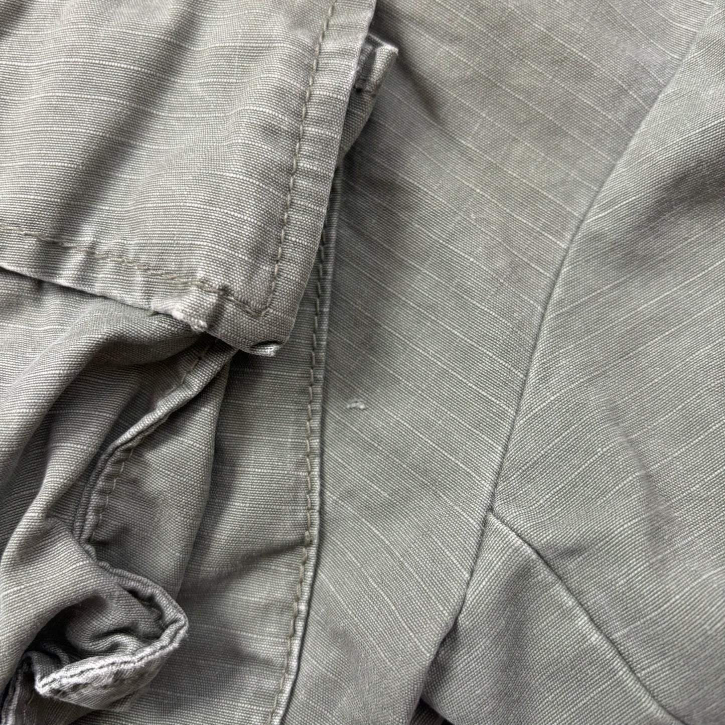 Denim & Supply Distressed Military Jacket Parka - M