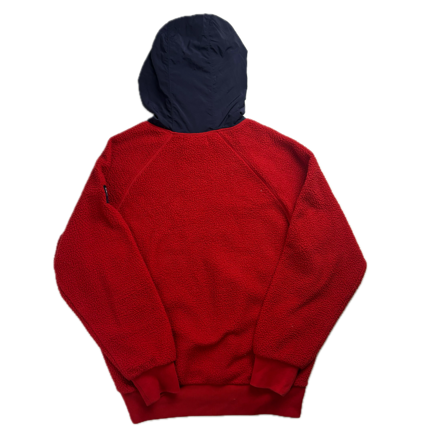 Ralph Lauren Polo Hi-Tech Red Fleece Hybrid Hoodie - S