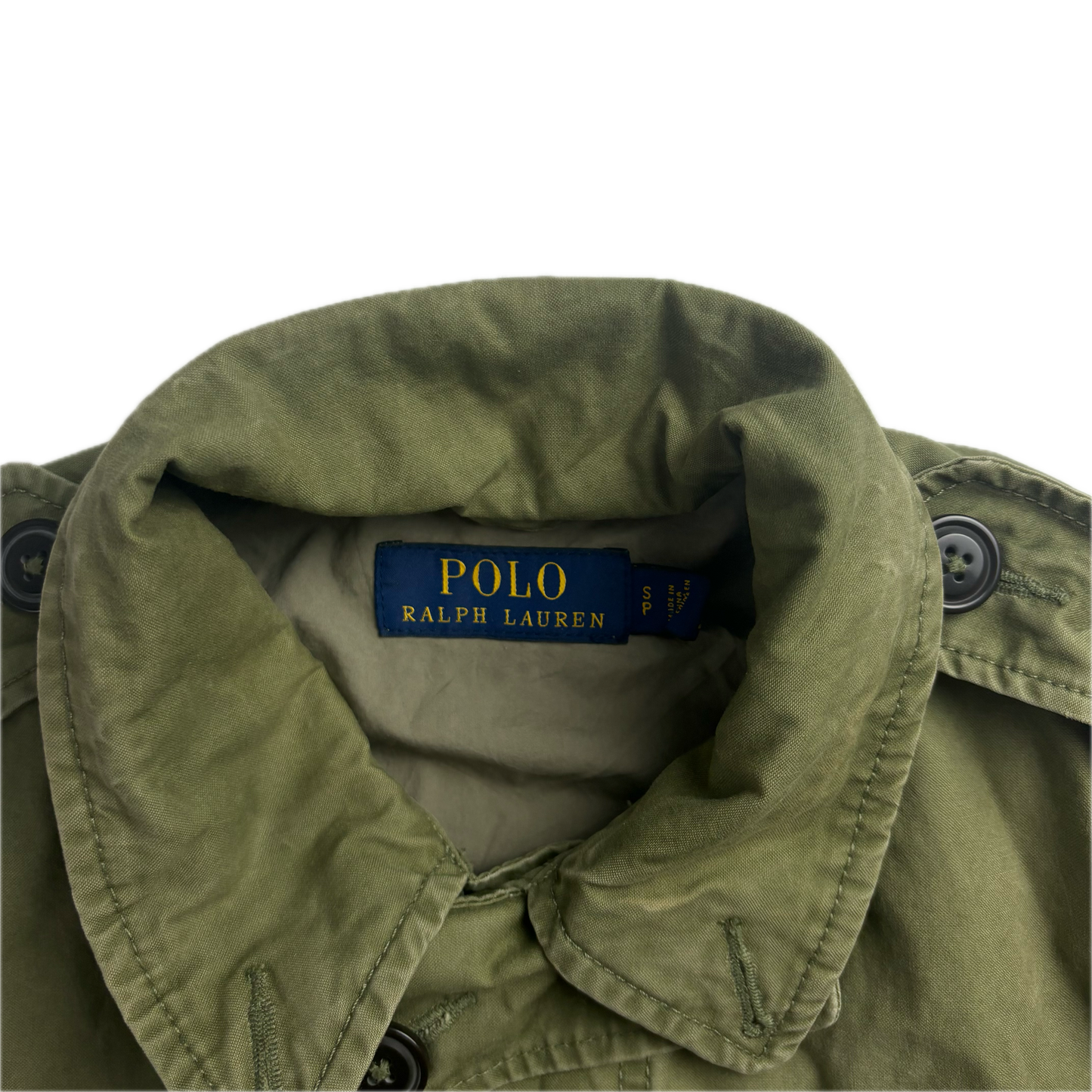 Green Military Parka - S
