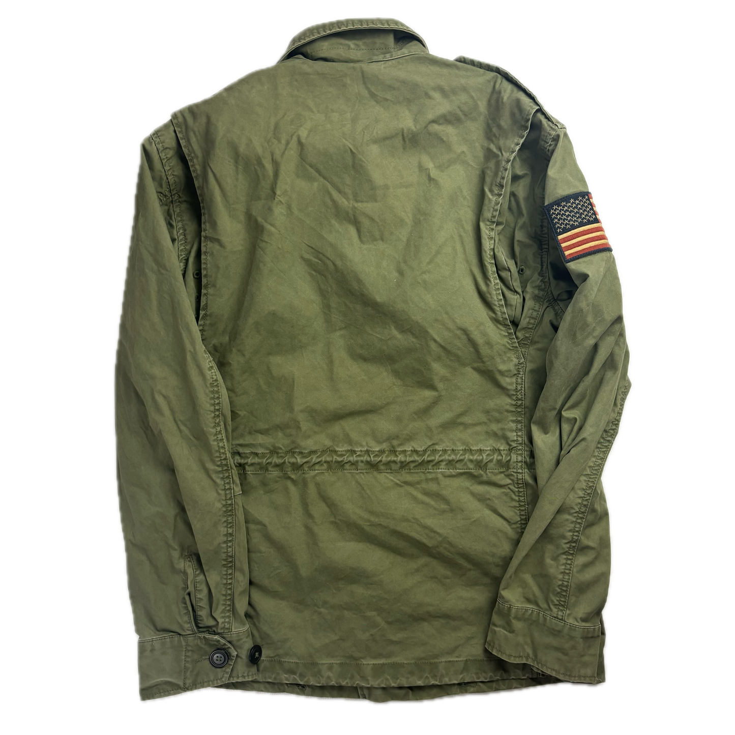 Green Military Parka - S