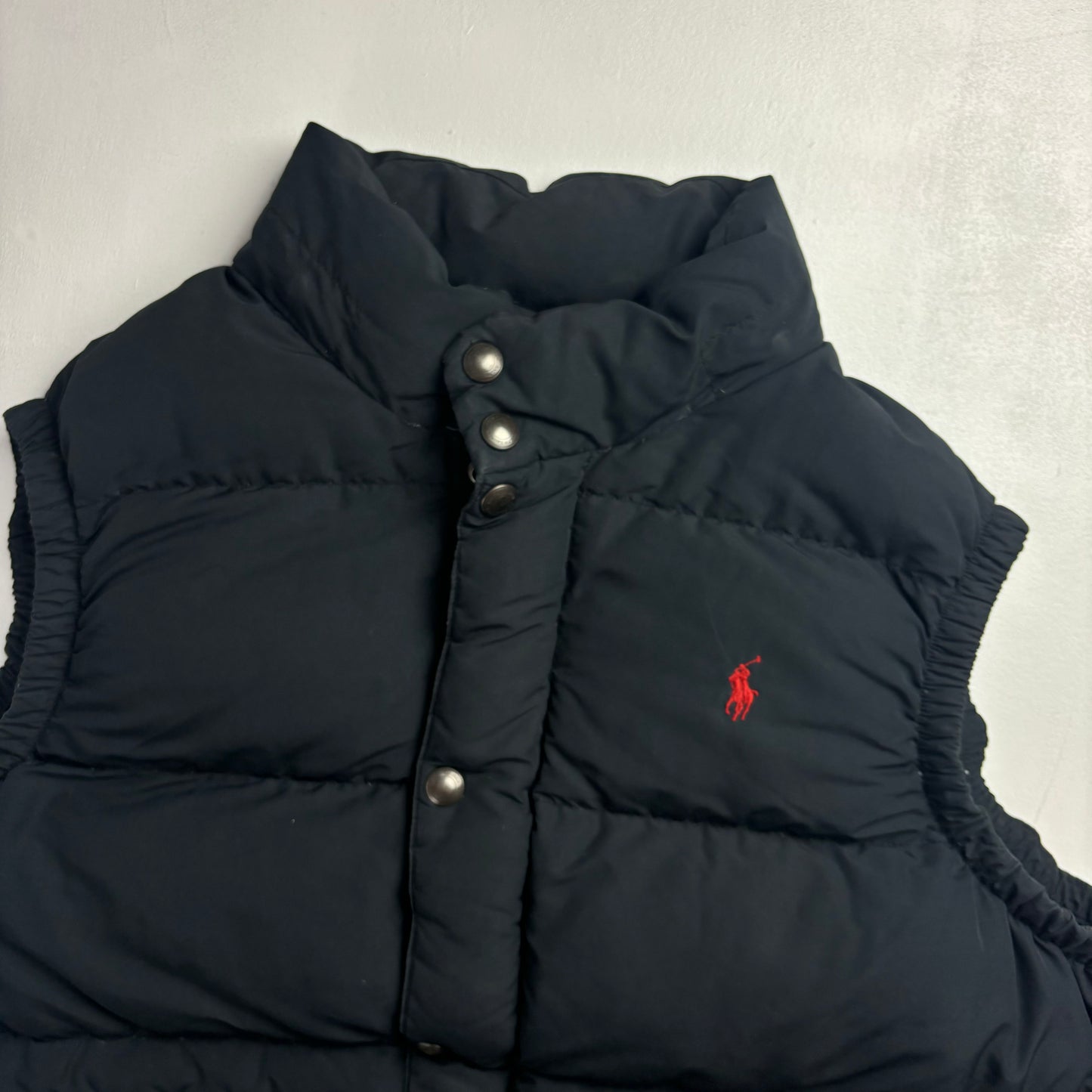 Black Body Warmer Gilet Down Vest - XL