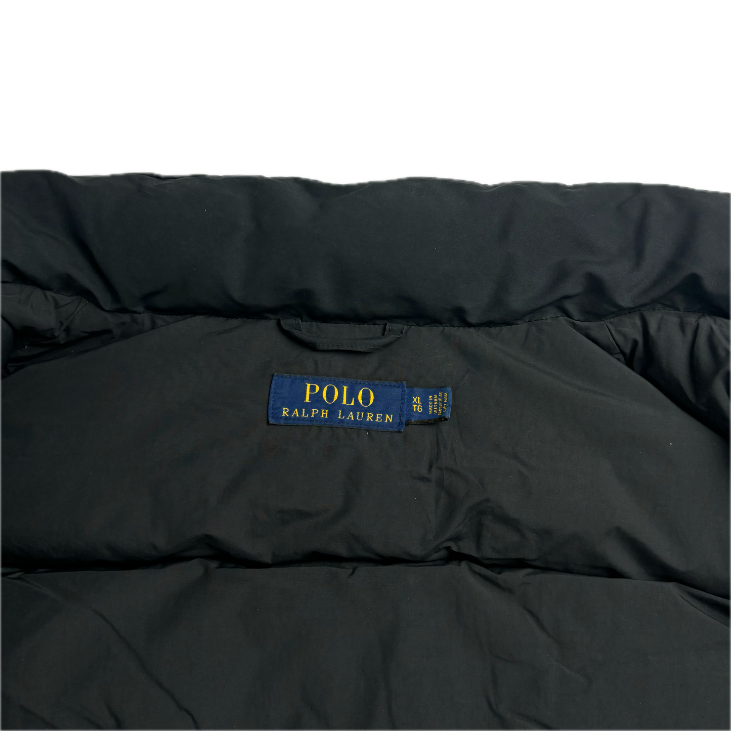 Black Body Warmer Gilet Down Vest - XL