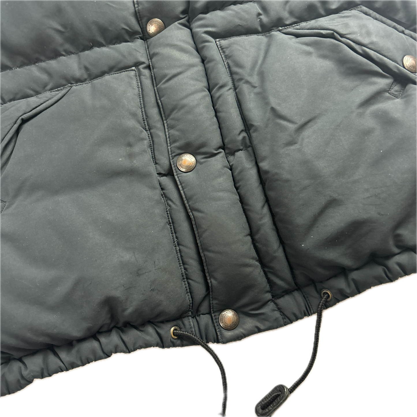 Black Body Warmer Gilet Down Vest - XL